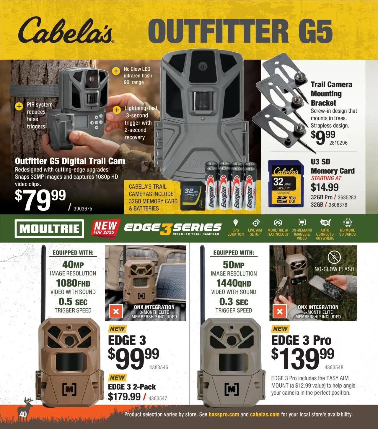 cabelas - Cabela's Deer Hunting 25 - from Wednesday 10/01 2025 - page: 40