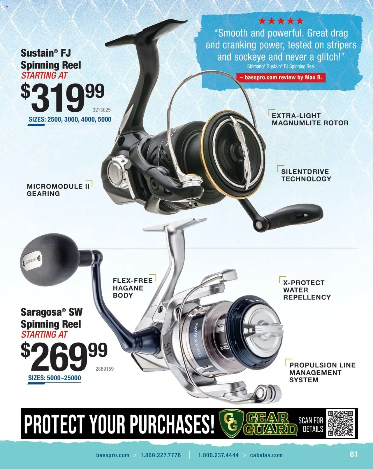 cabelas - Cabela's Saltwater Specialist 25 - from Wednesday 01/01 2025 - page: 61