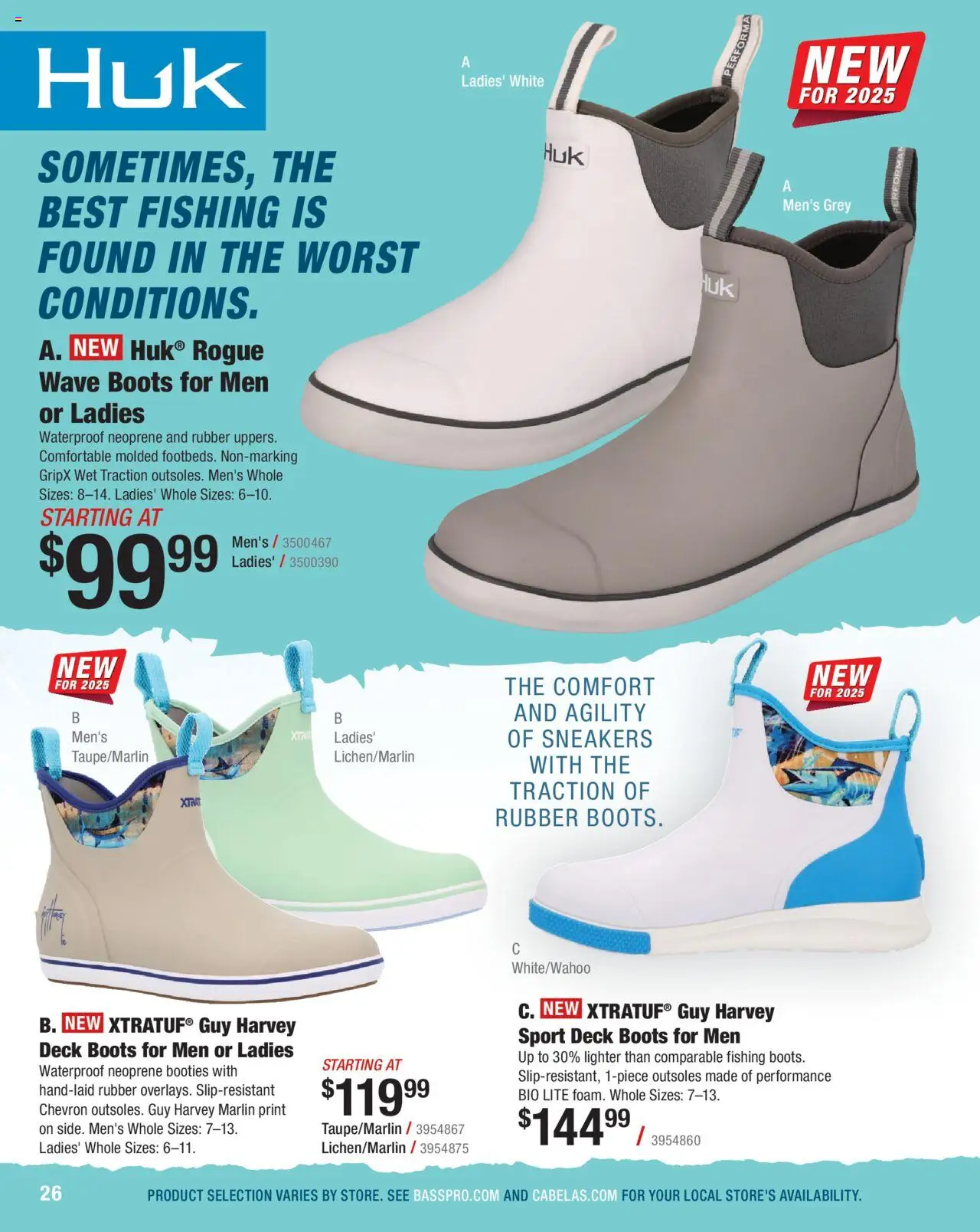 cabelas - Cabela's Saltwater Specialist 25 - from Wednesday 01/01 2025 - page: 26