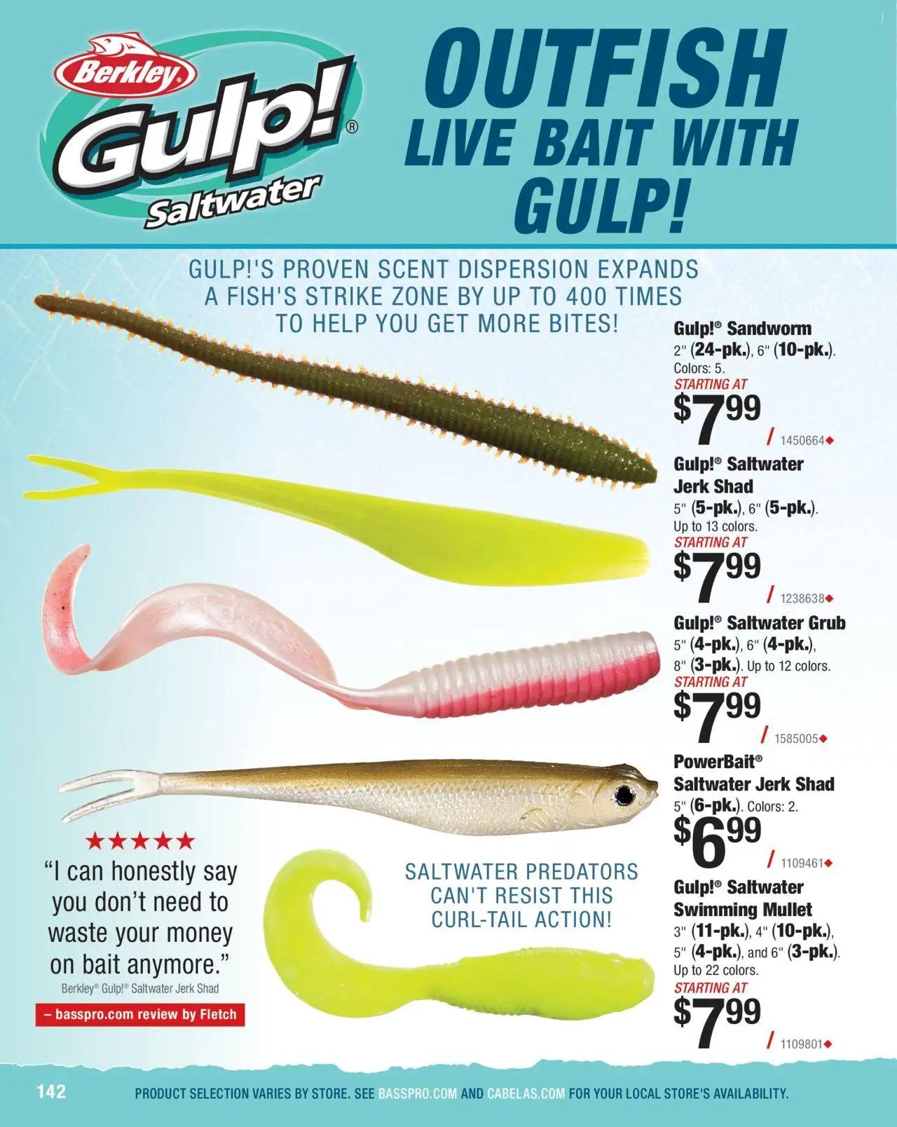 cabelas - Cabela's Saltwater Specialist 25 - from Wednesday 01/01 2025 - page: 142