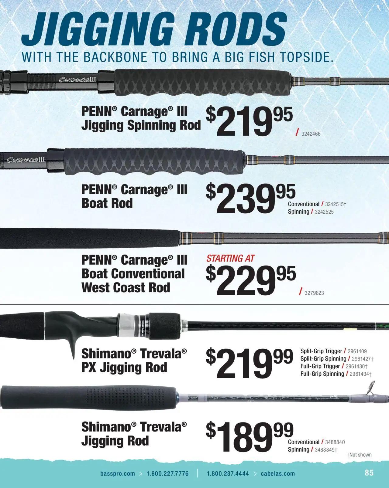 cabelas - Cabela's Saltwater Specialist 25 - from Wednesday 01/01 2025 - page: 85