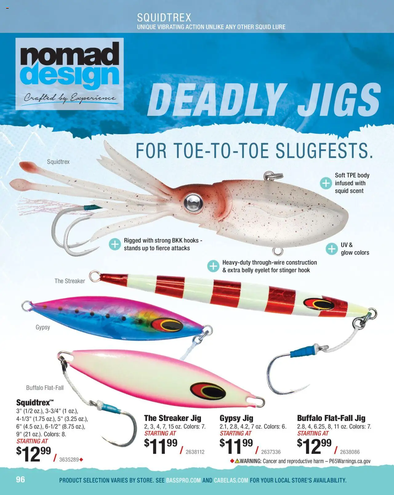 cabelas - Cabela's Saltwater Specialist 25 - from Wednesday 01/01 2025 - page: 96