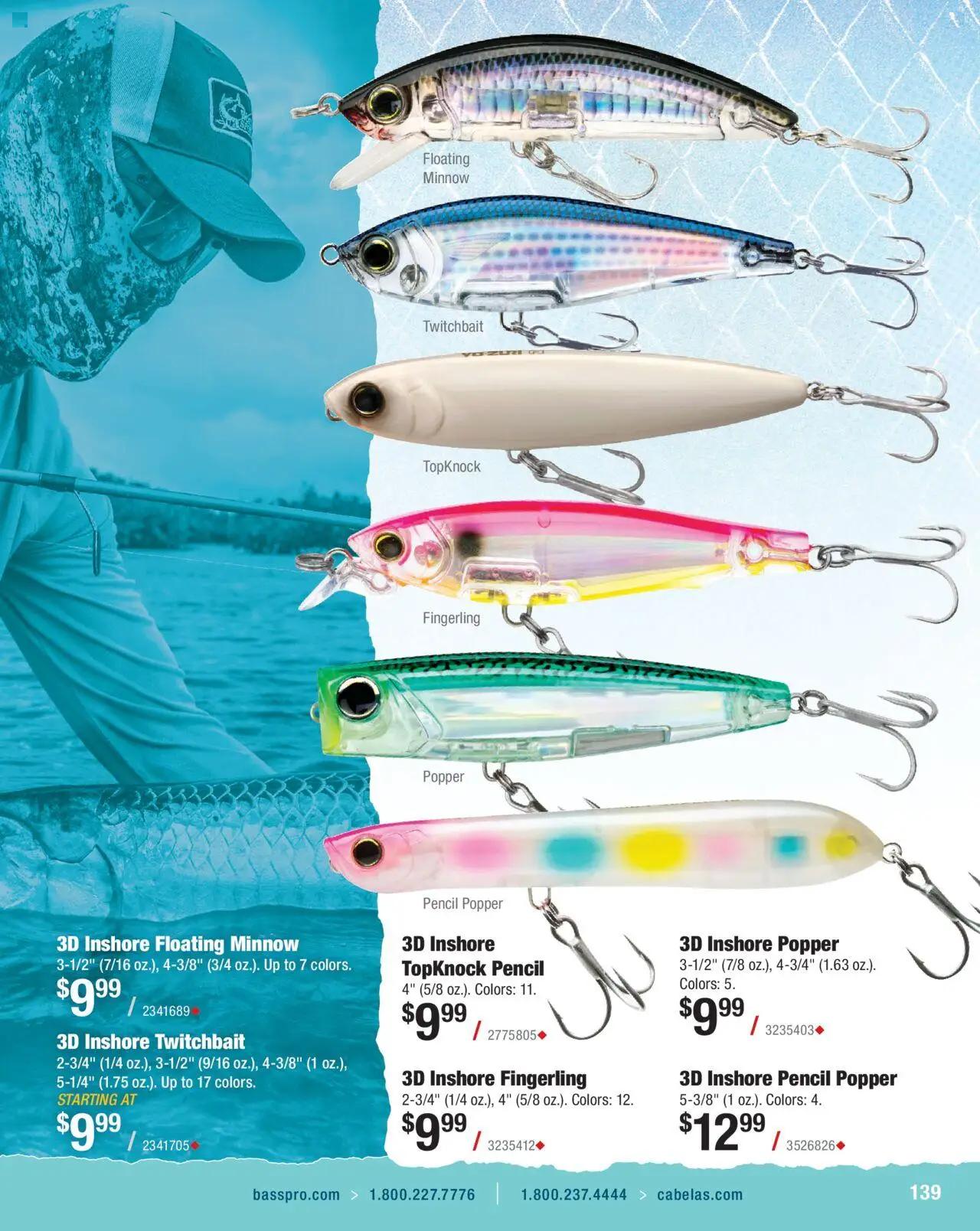 cabelas - Cabela's Saltwater Specialist 25 - from Wednesday 01/01 2025 - page: 139