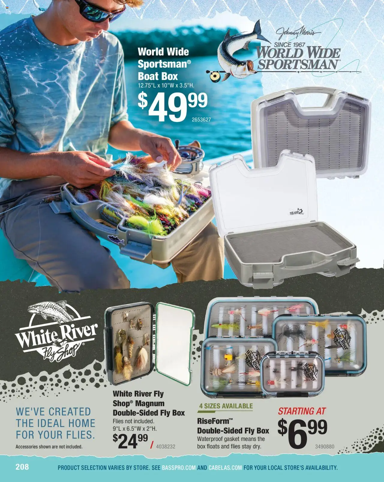 cabelas - Cabela's Saltwater Specialist 25 - from Wednesday 01/01 2025 - page: 208