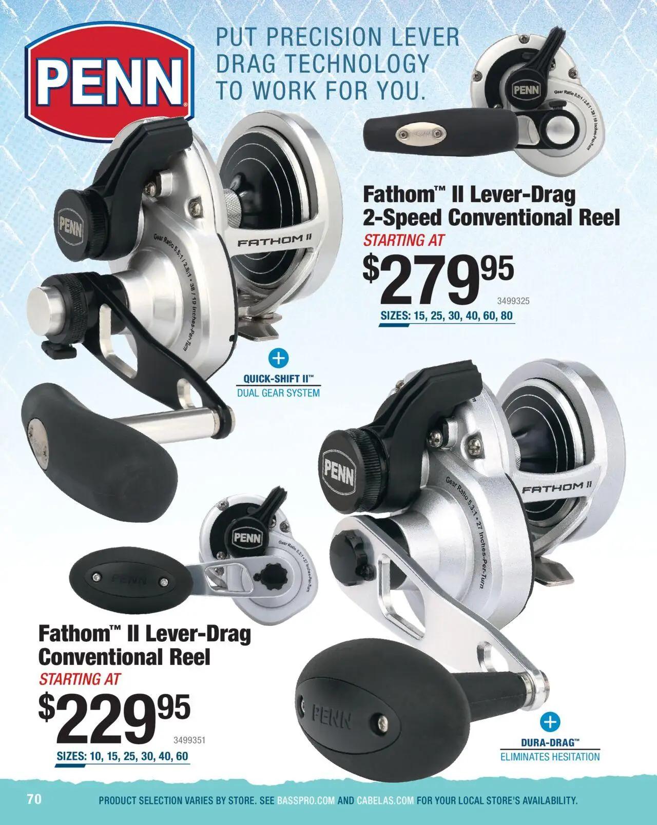 cabelas - Cabela's Saltwater Specialist 25 - from Wednesday 01/01 2025 - page: 70