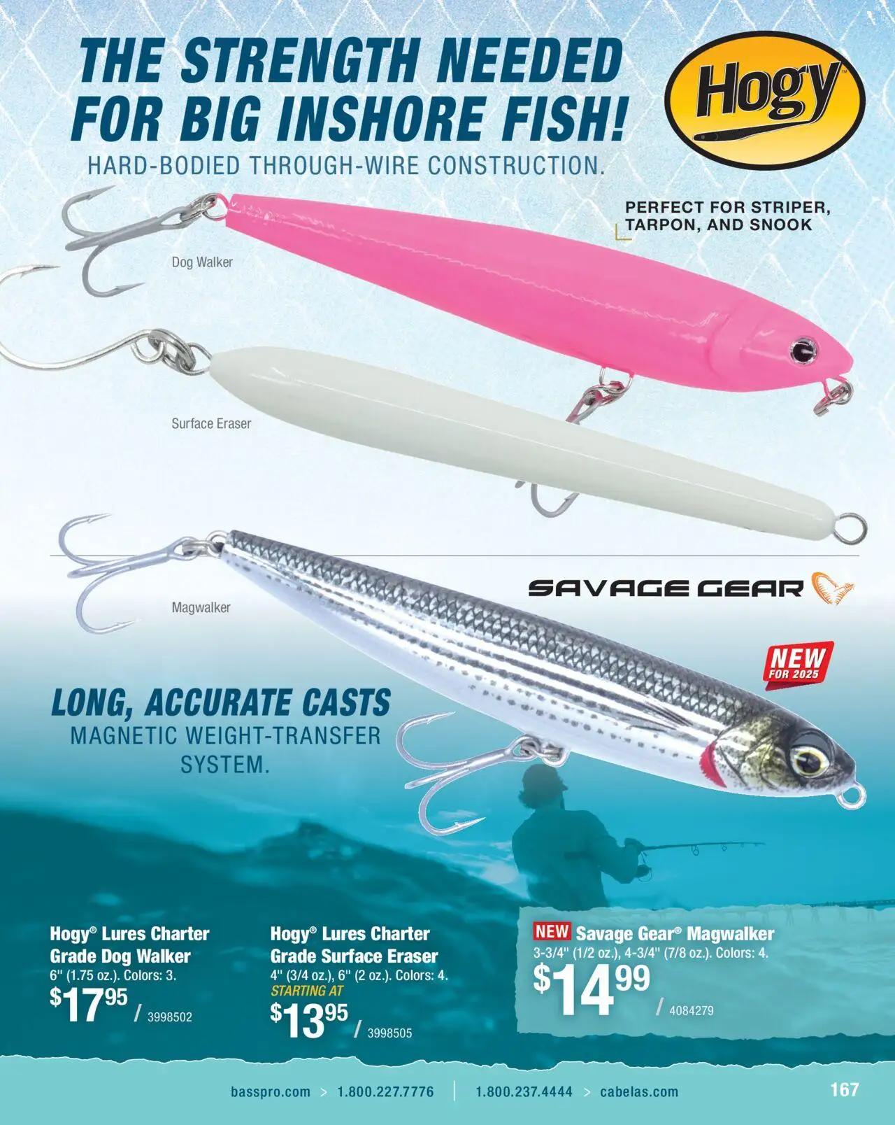 cabelas - Cabela's Saltwater Specialist 25 - from Wednesday 01/01 2025 - page: 167