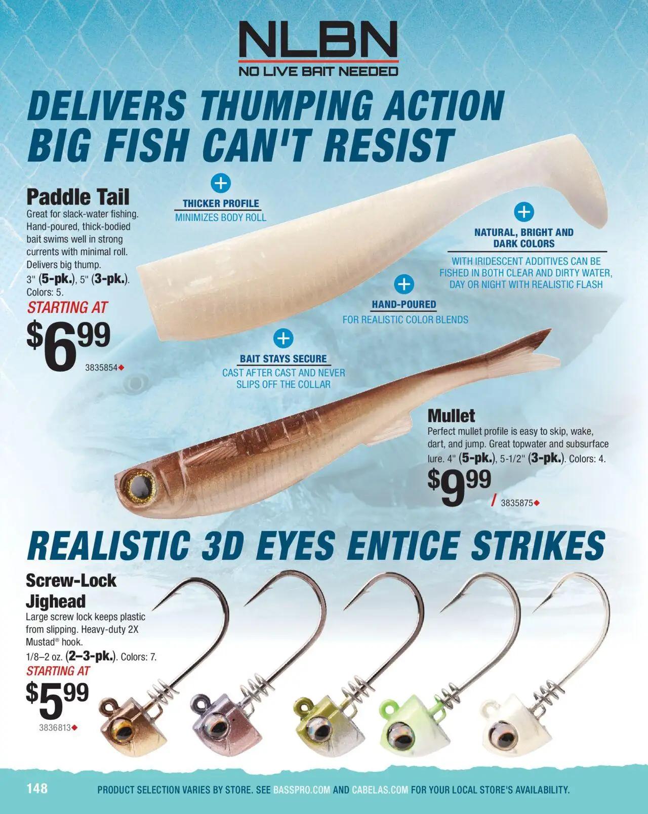 cabelas - Cabela's Saltwater Specialist 25 - from Wednesday 01/01 2025 - page: 148