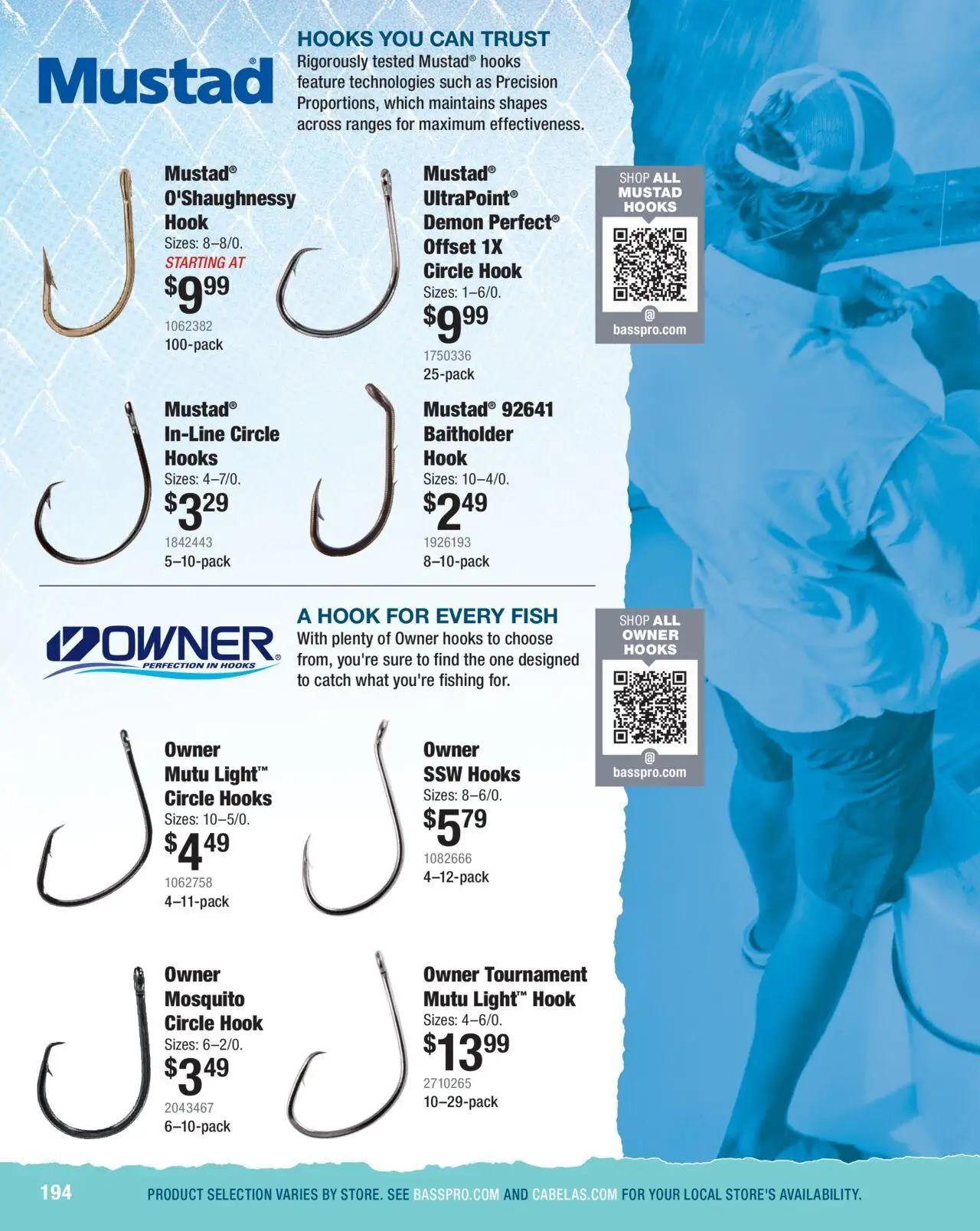 cabelas - Cabela's Saltwater Specialist 25 - from Wednesday 01/01 2025 - page: 194