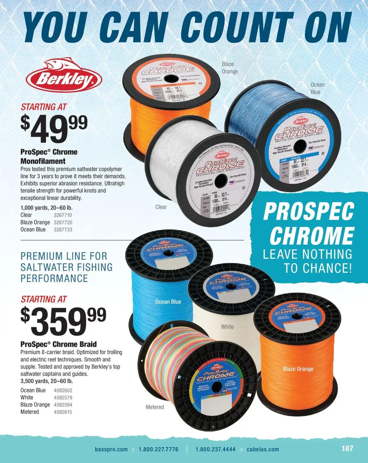 cabelas - Cabela's Saltwater Specialist 25 - from Wednesday 01/01 2025 - page: 187