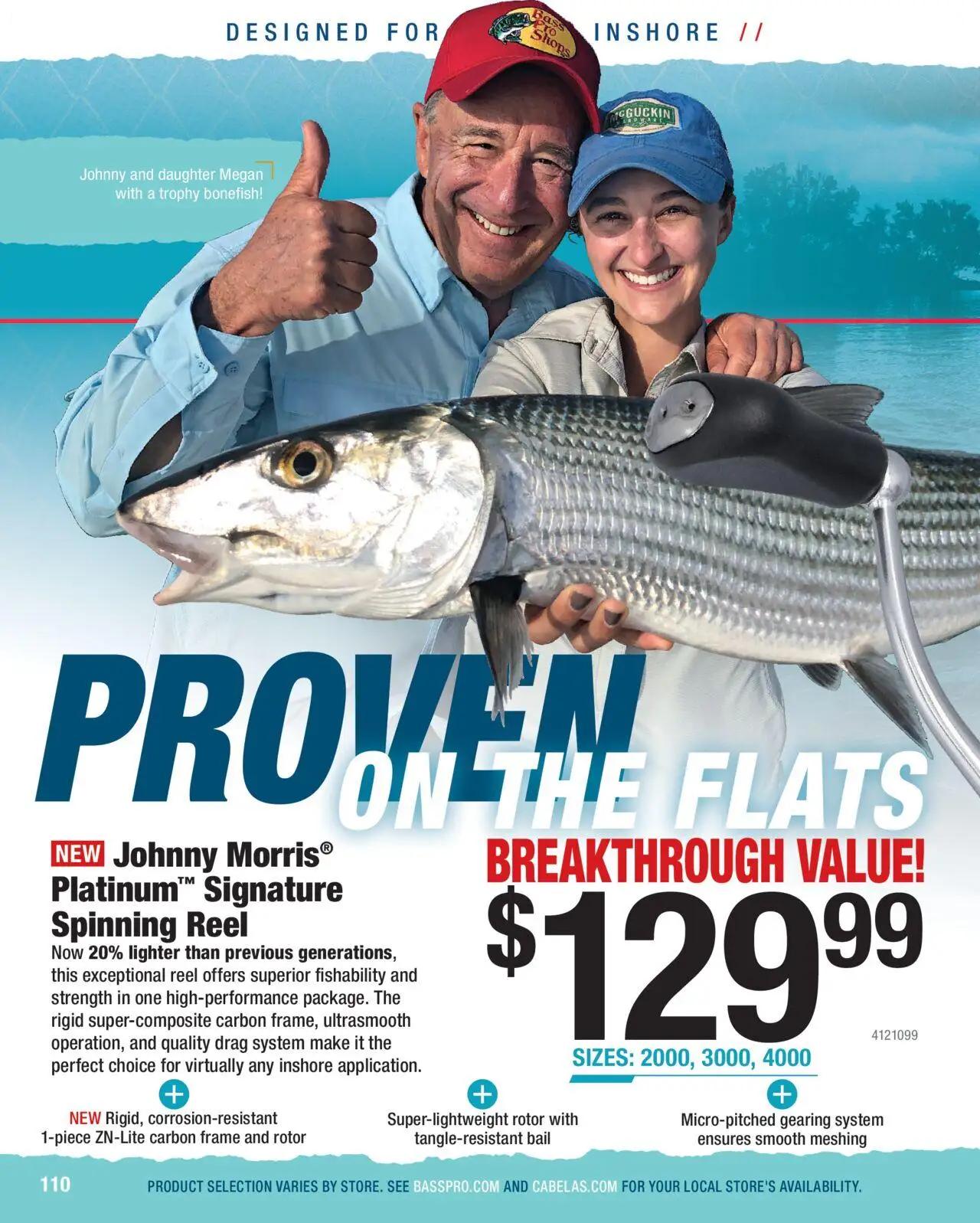 cabelas - Cabela's Saltwater Specialist 25 - from Wednesday 01/01 2025 - page: 110