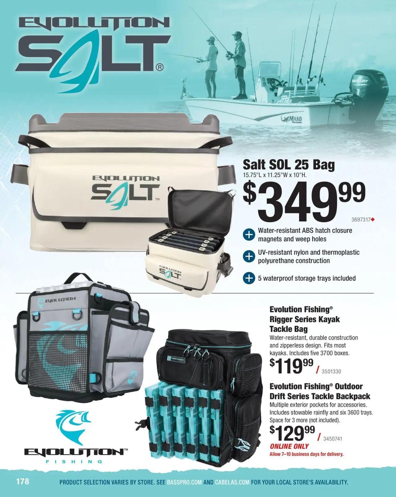 cabelas - Cabela's Saltwater Specialist 25 - from Wednesday 01/01 2025 - page: 178