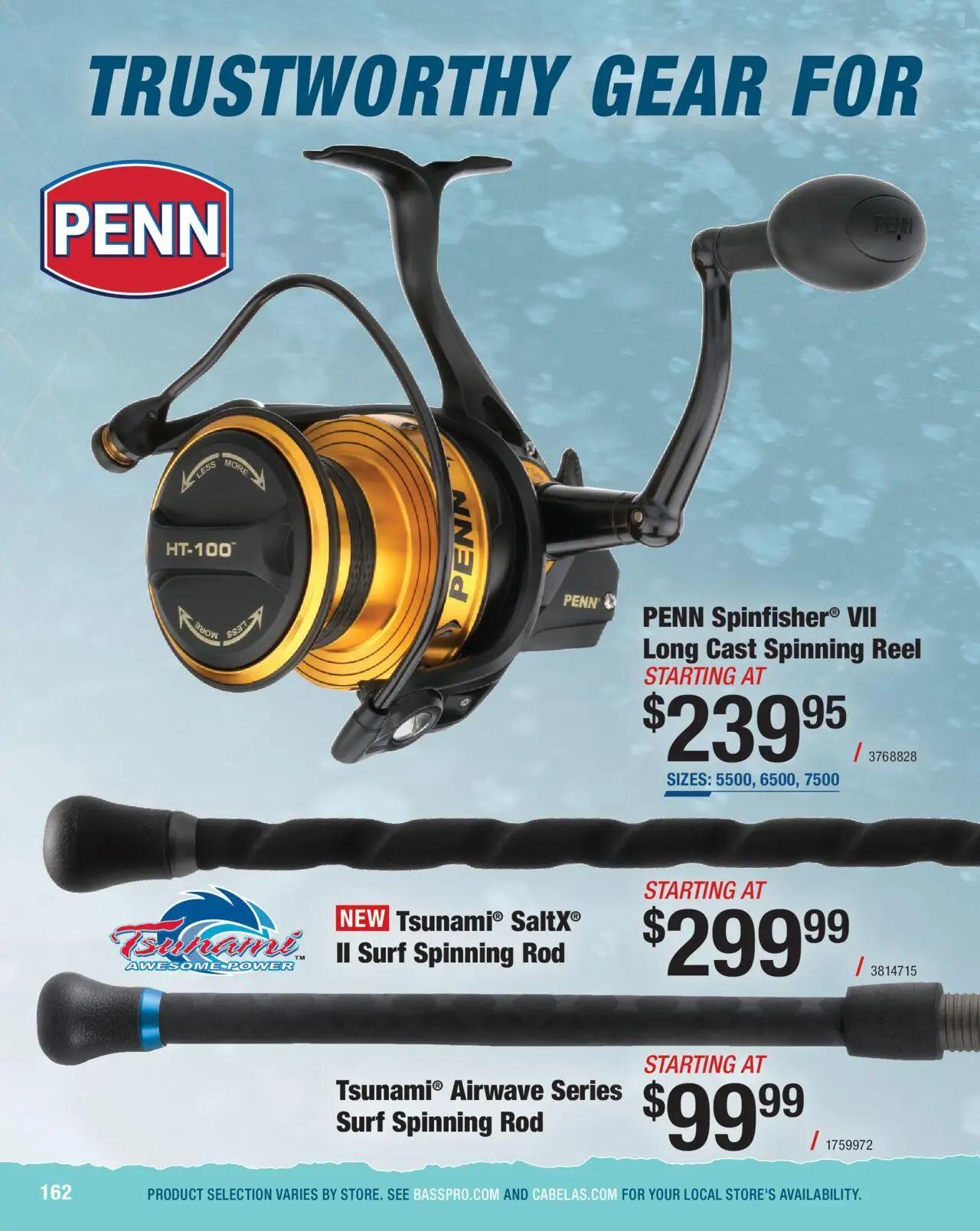 cabelas - Cabela's Saltwater Specialist 25 - from Wednesday 01/01 2025 - page: 162