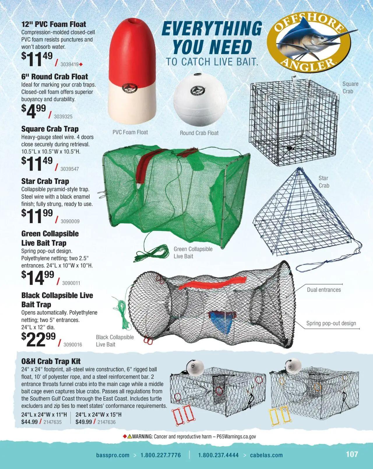 cabelas - Cabela's Saltwater Specialist 25 - from Wednesday 01/01 2025 - page: 107