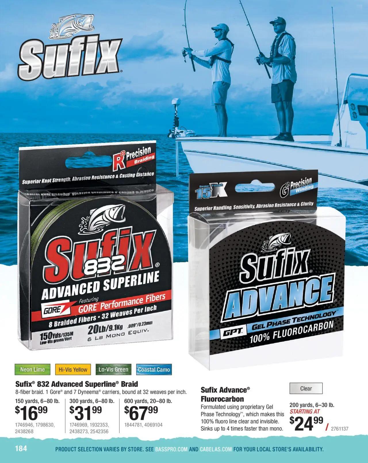 cabelas - Cabela's Saltwater Specialist 25 - from Wednesday 01/01 2025 - page: 184