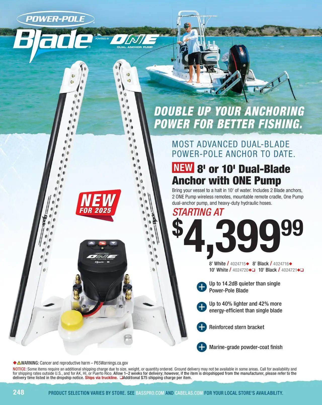 cabelas - Cabela's Saltwater Specialist 25 - from Wednesday 01/01 2025 - page: 248