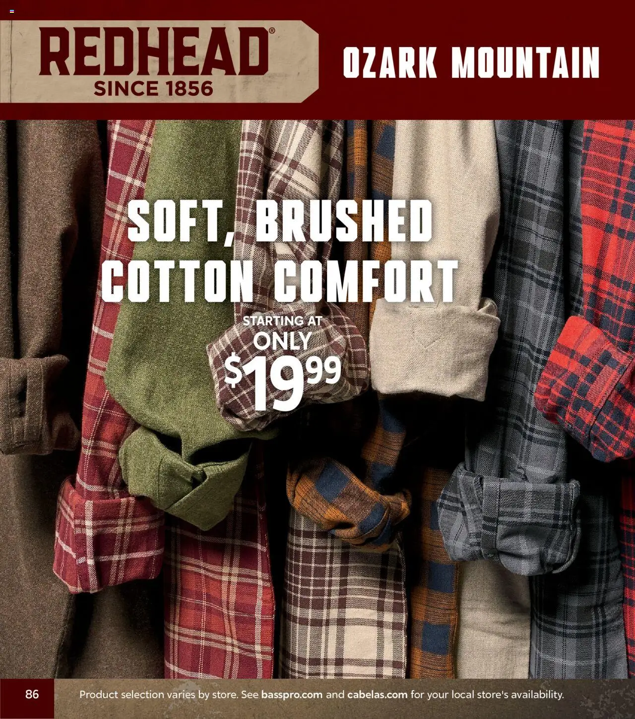 cabelas - Cabela's Fall Clothing 25 - from Wednesday 10/01 2025 - page: 86
