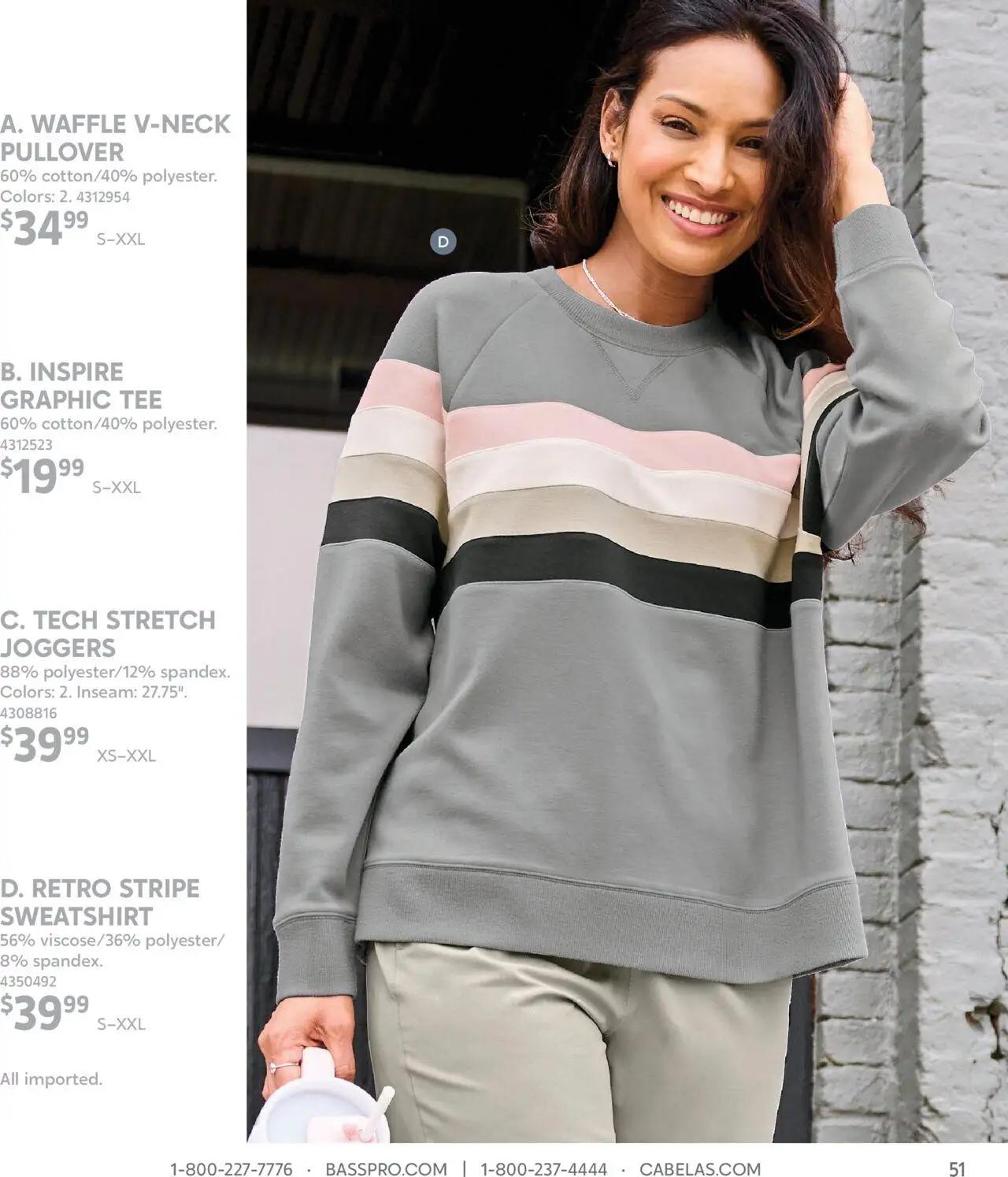 cabelas - Cabela's Fall Clothing 25 - from Wednesday 10/01 2025 - page: 51