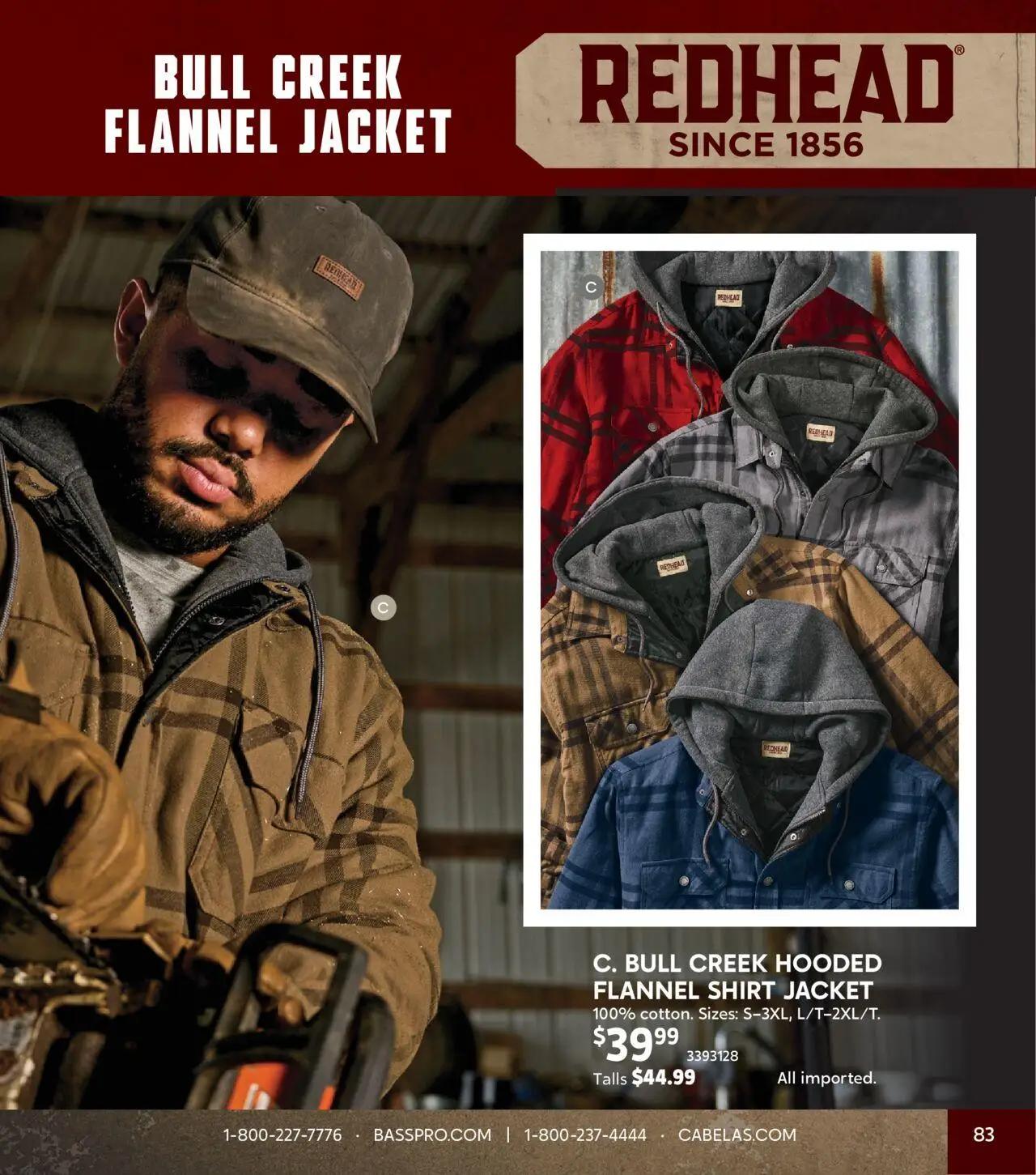 cabelas - Cabela's Fall Clothing 25 - from Wednesday 10/01 2025 - page: 83