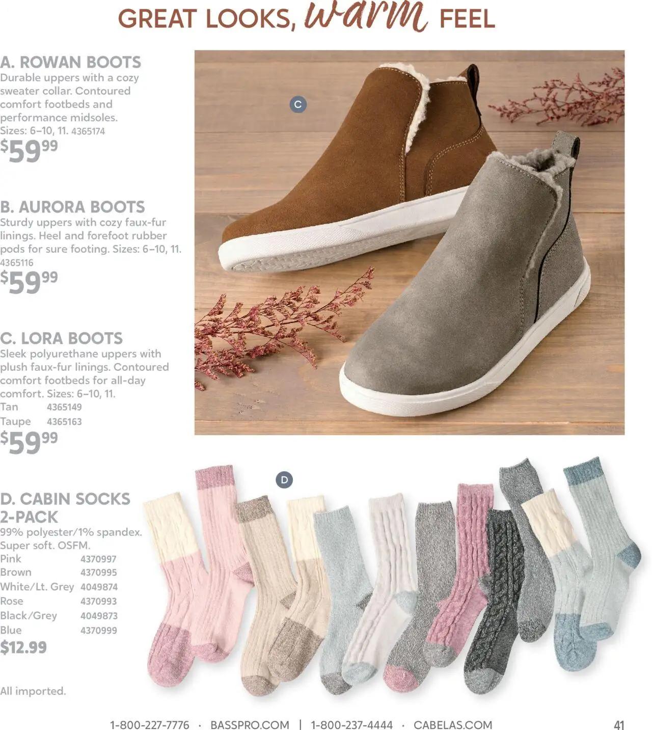 cabelas - Cabela's Fall Clothing 25 - from Wednesday 10/01 2025 - page: 41