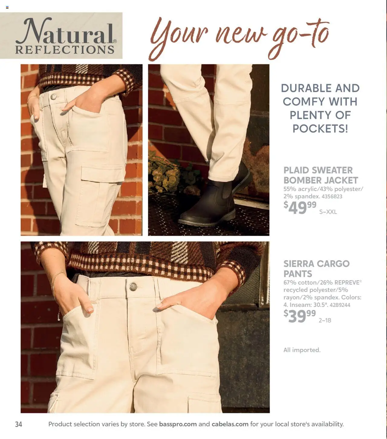 cabelas - Cabela's Fall Clothing 25 - from Wednesday 10/01 2025 - page: 34