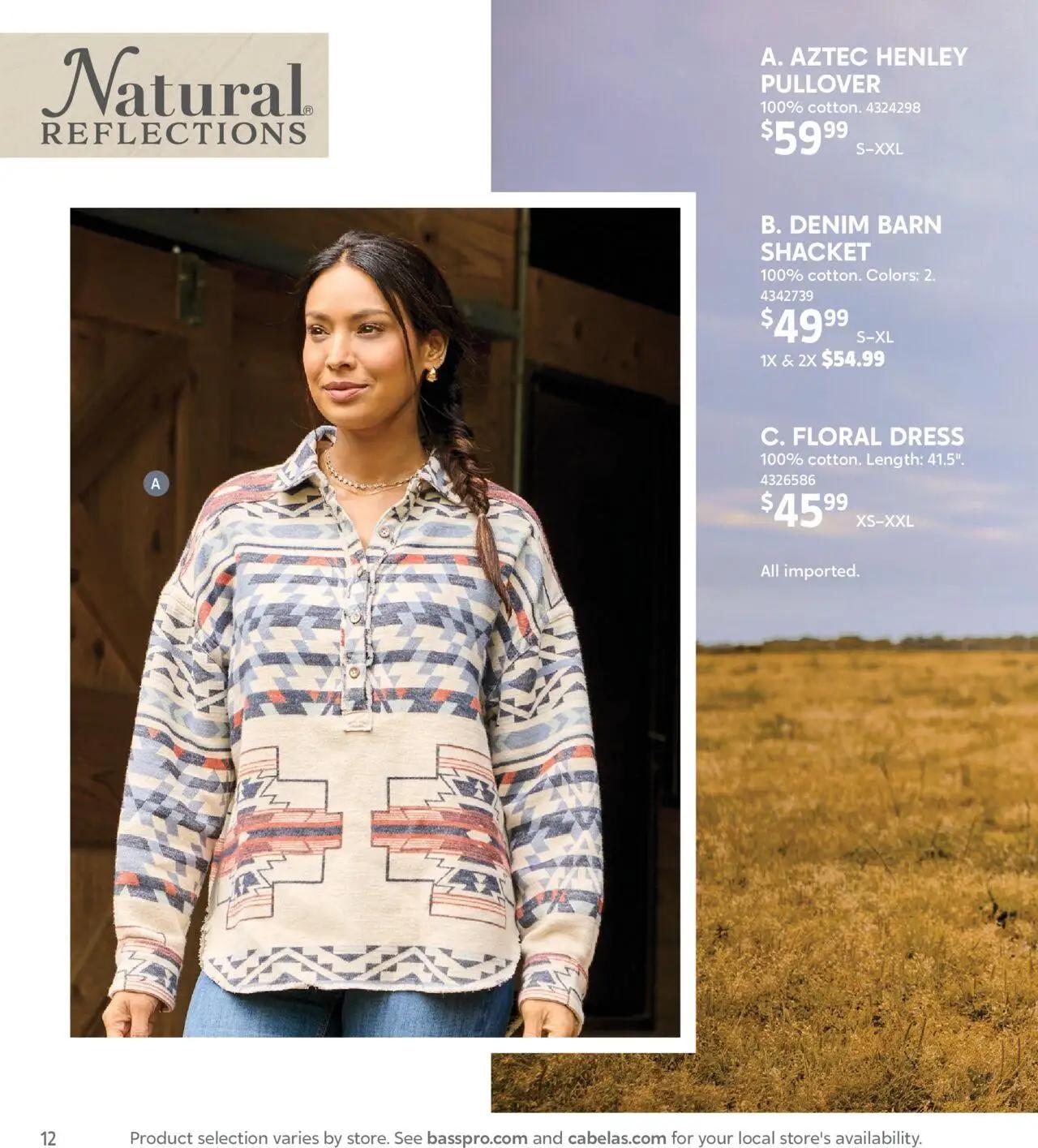 cabelas - Cabela's Fall Clothing 25 - from Wednesday 10/01 2025 - page: 12