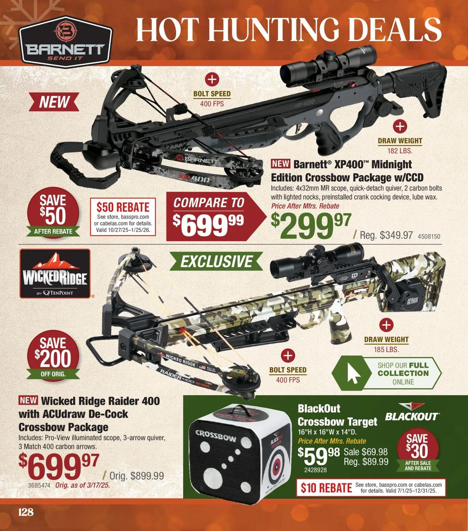 cabelas - Cabela's Kids' Wishbook 25 - from Saturday 11/01 2025 - page: 128