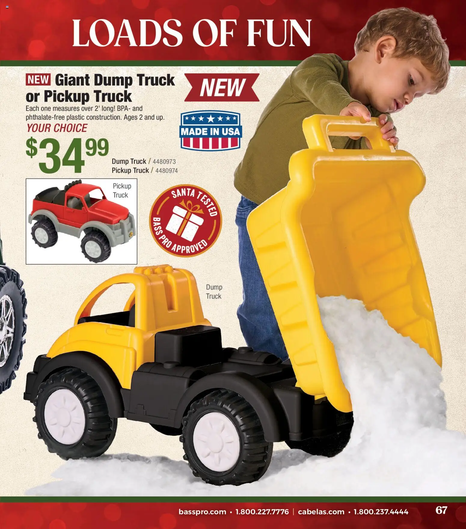 cabelas - Cabela's Kids' Wishbook 25 - from Saturday 11/01 2025 - page: 67
