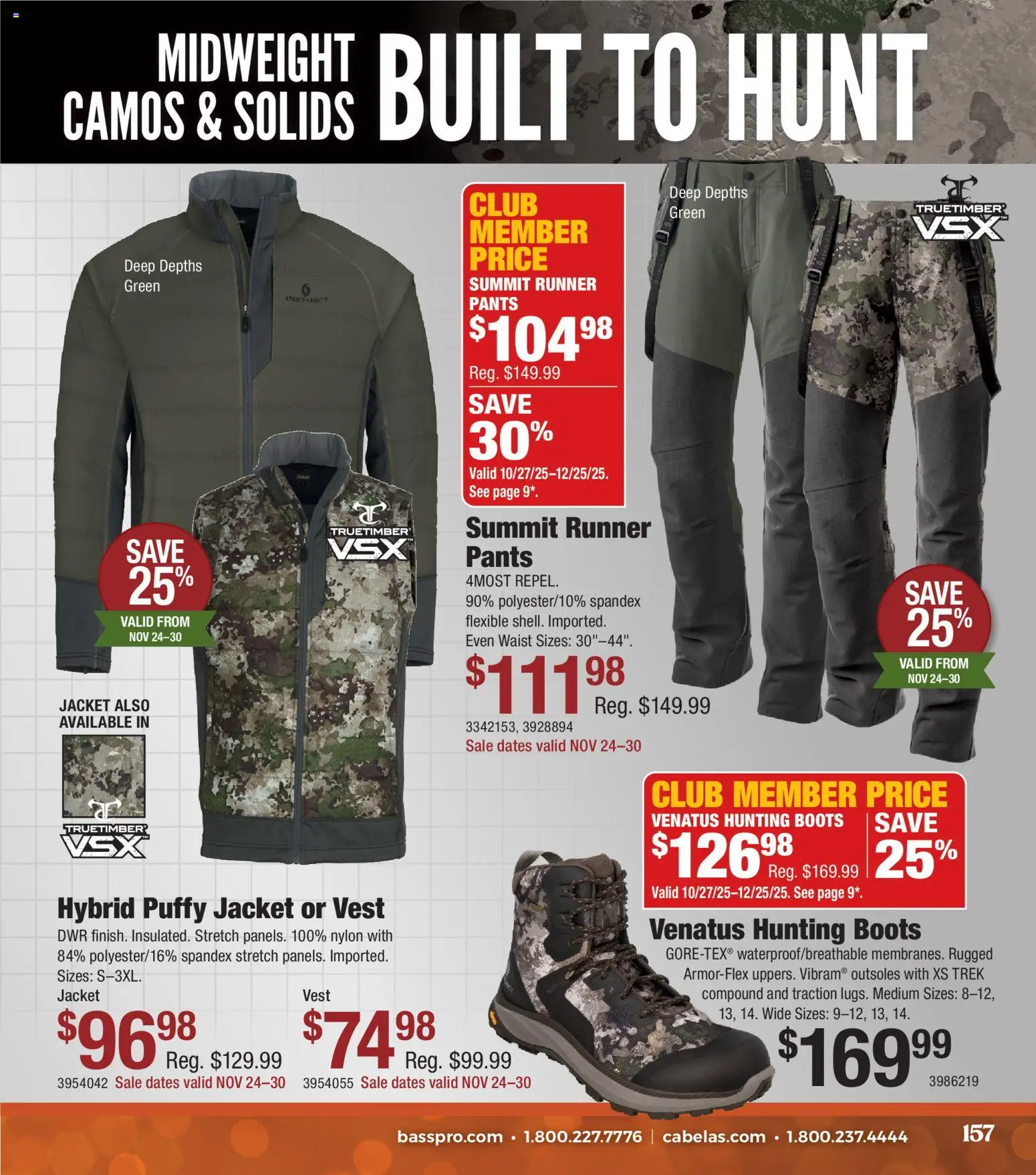 cabelas - Cabela's Kids' Wishbook 25 - from Saturday 11/01 2025 - page: 157
