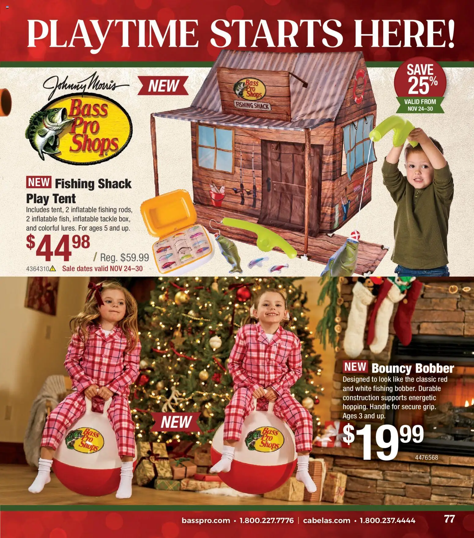 cabelas - Cabela's Christmas Gift Guide 25 - from Saturday 11/01 2025 - page: 77