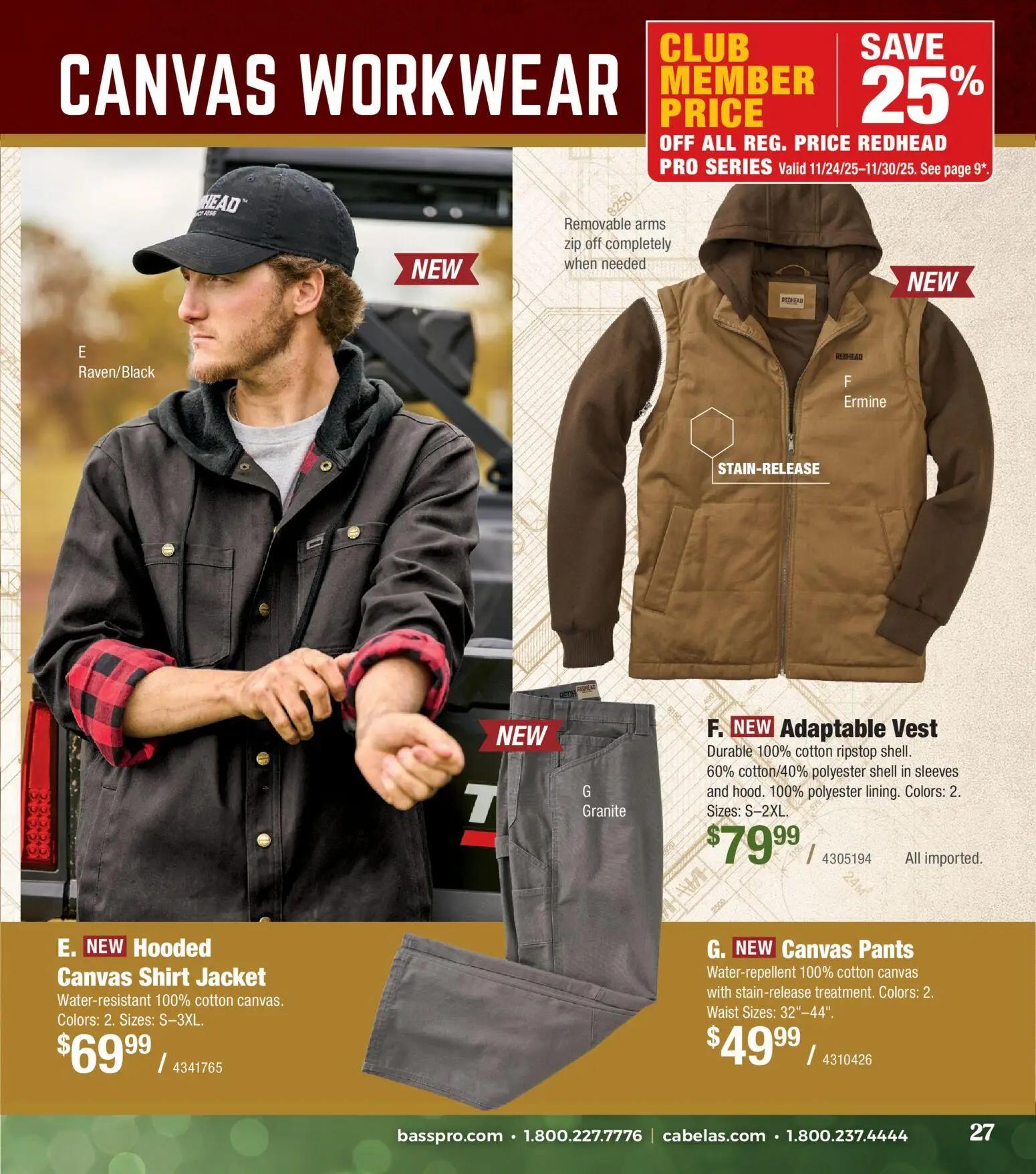 cabelas - Cabela's Christmas Gift Guide 25 - from Saturday 11/01 2025 - page: 27