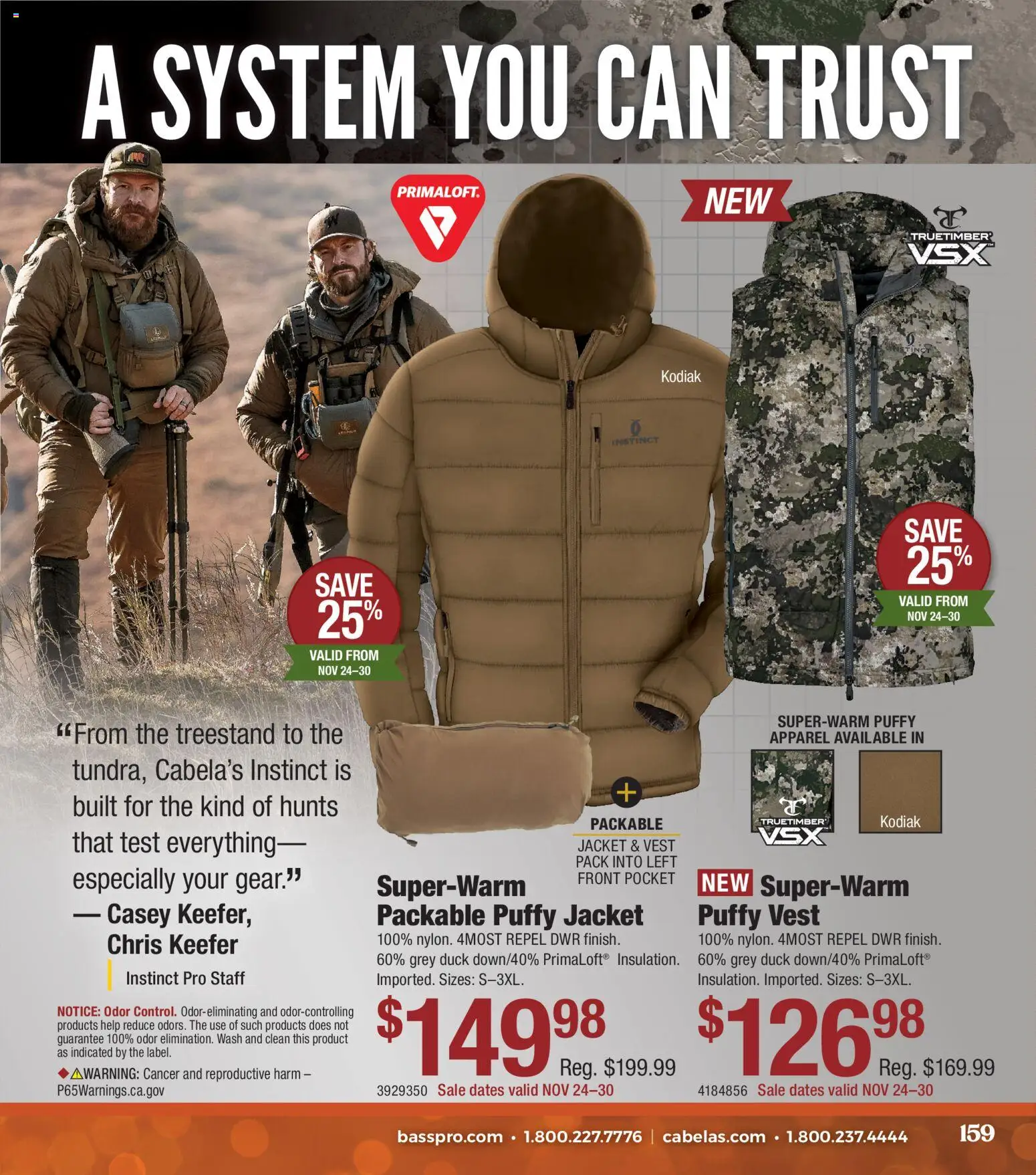 cabelas - Cabela's Christmas Gift Guide 25 - from Saturday 11/01 2025 - page: 159