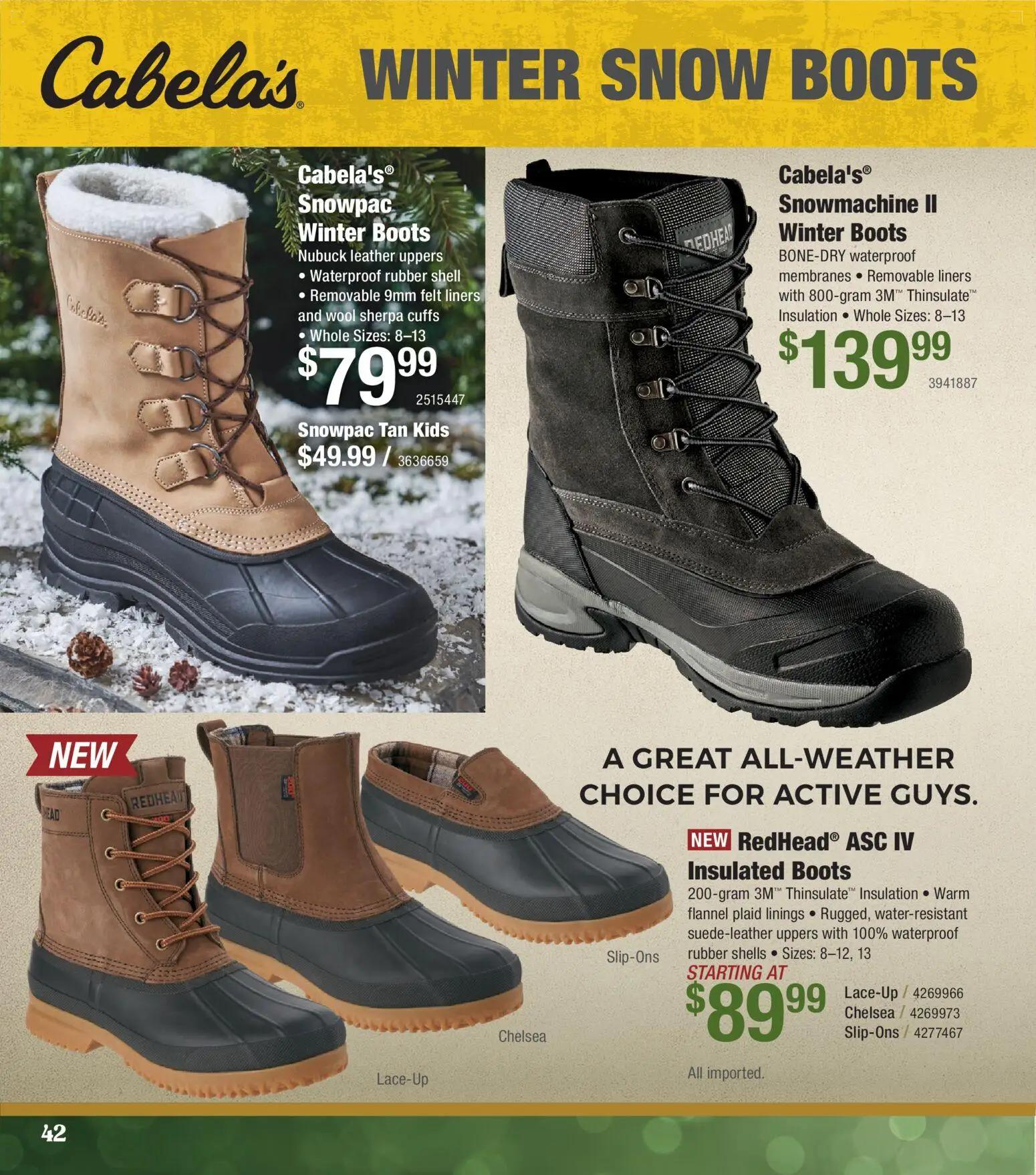 cabelas - Cabela's Christmas Gift Guide 25 - from Saturday 11/01 2025 - page: 42