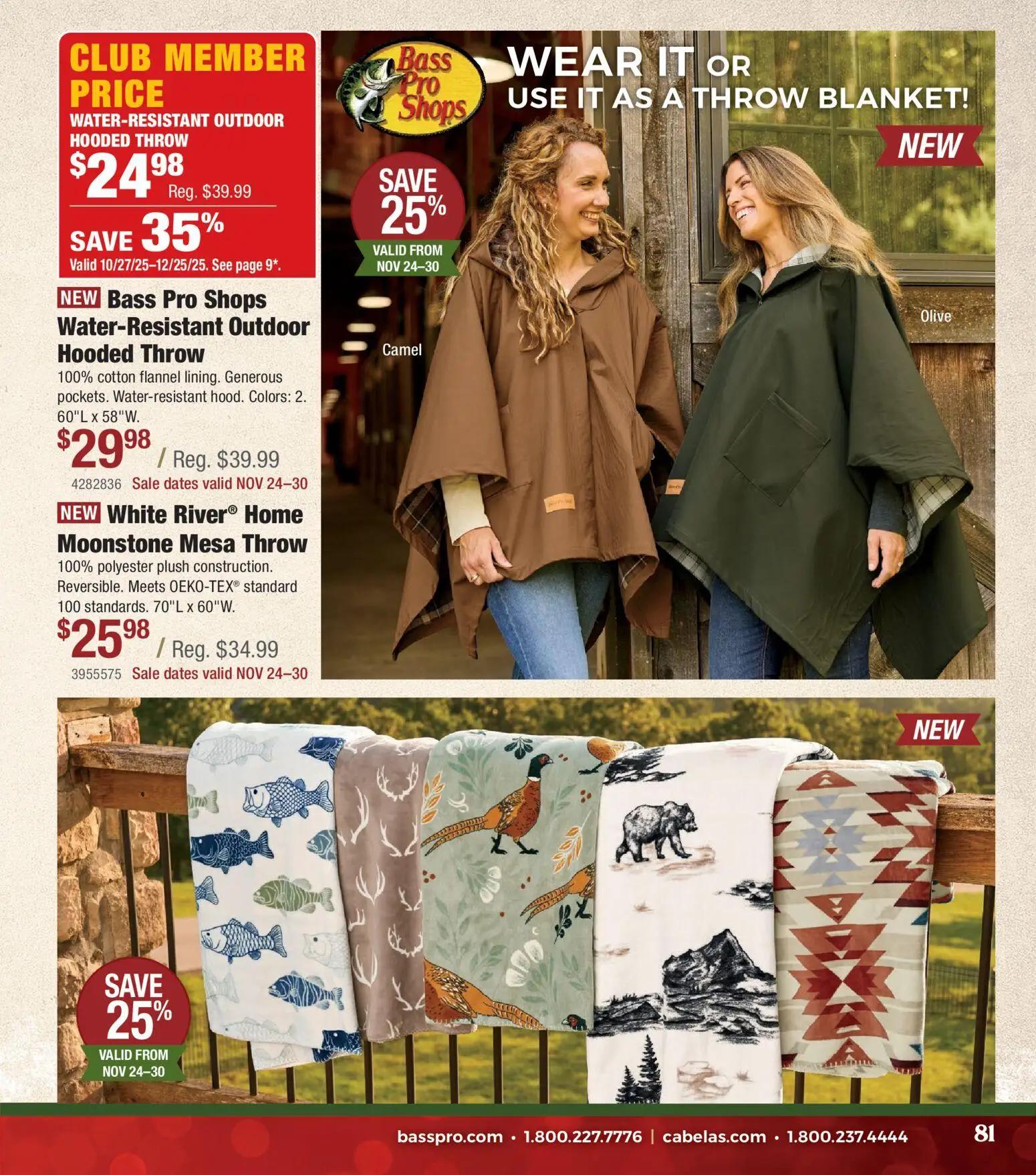 cabelas - Cabela's Christmas Gift Guide 25 - from Saturday 11/01 2025 - page: 81