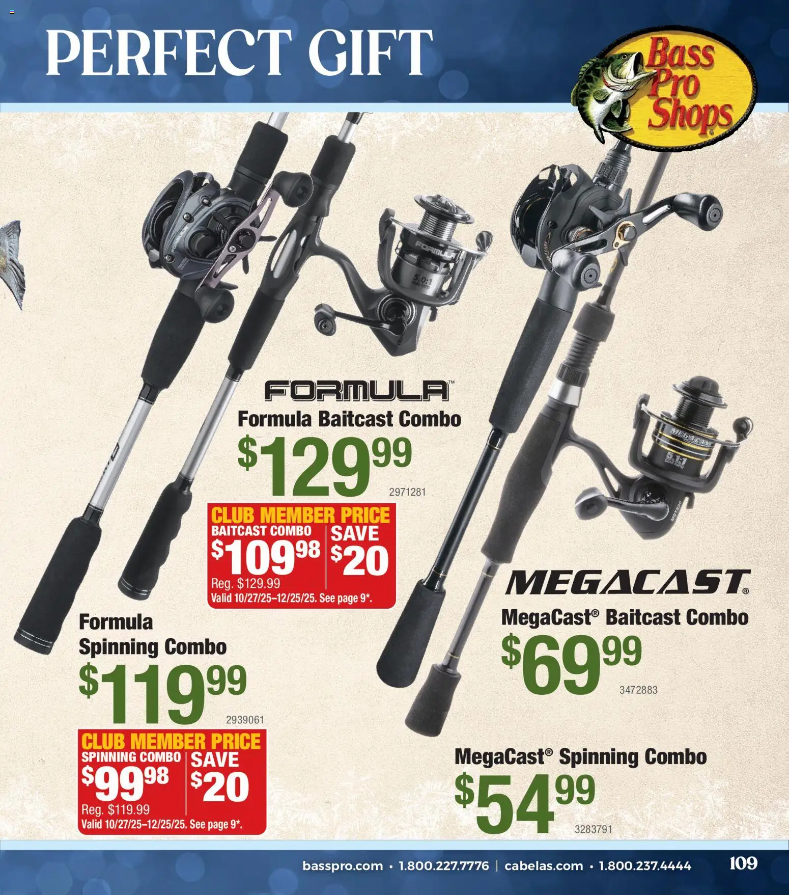 cabelas - Cabela's Christmas Gift Guide 25 - from Saturday 11/01 2025 - page: 109