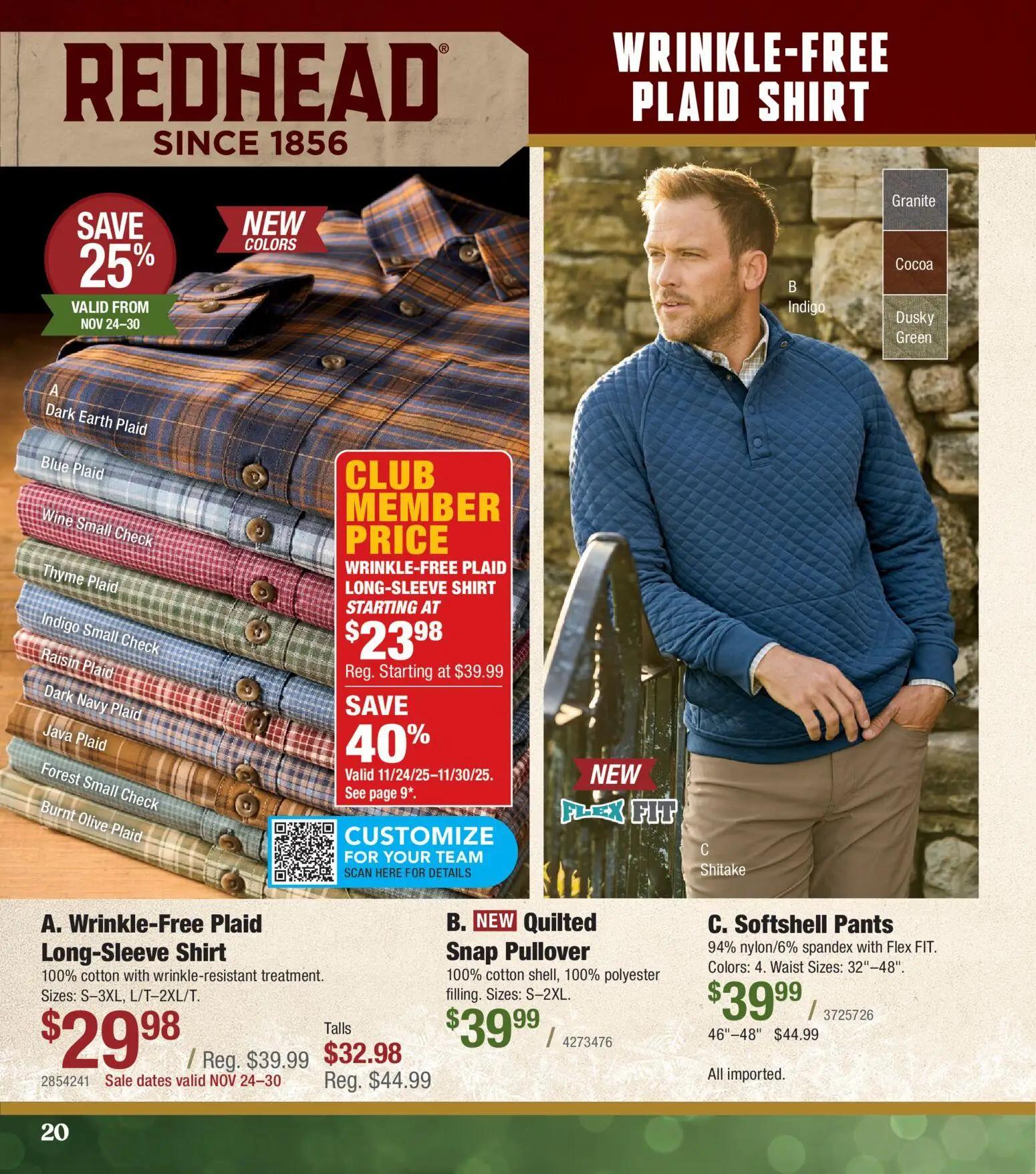 cabelas - Cabela's Christmas Gift Guide 25 - from Saturday 11/01 2025 - page: 20