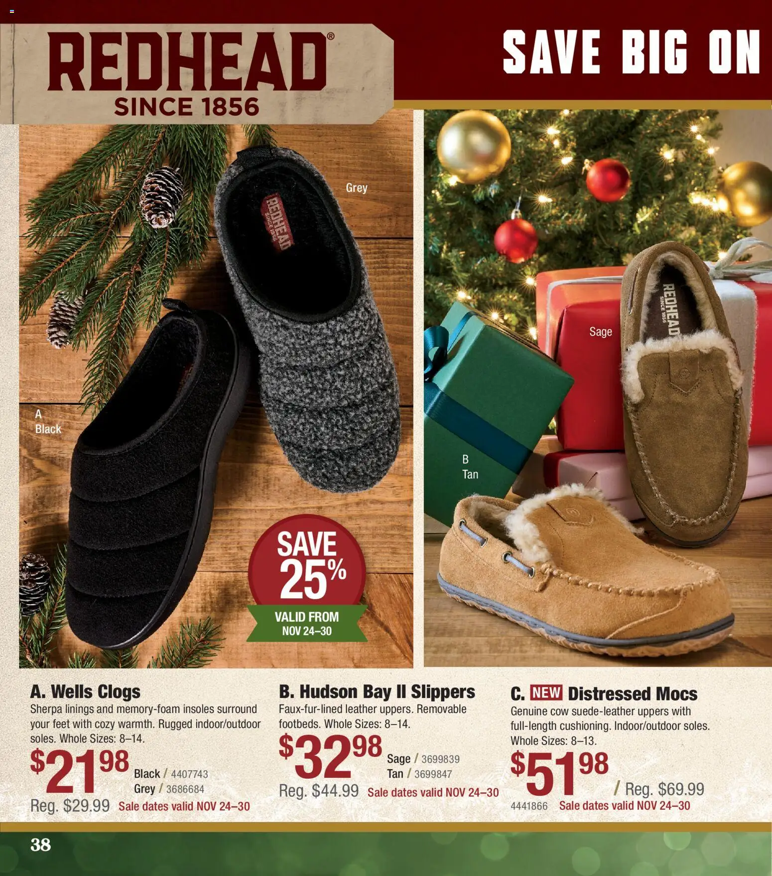 cabelas - Cabela's Christmas Gift Guide 25 - from Saturday 11/01 2025 - page: 38
