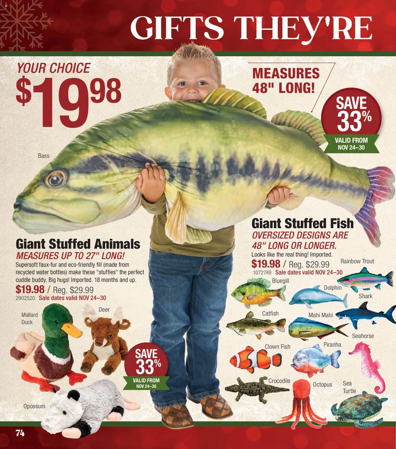 cabelas - Cabela's Christmas Gift Guide 25 - from Saturday 11/01 2025 - page: 74