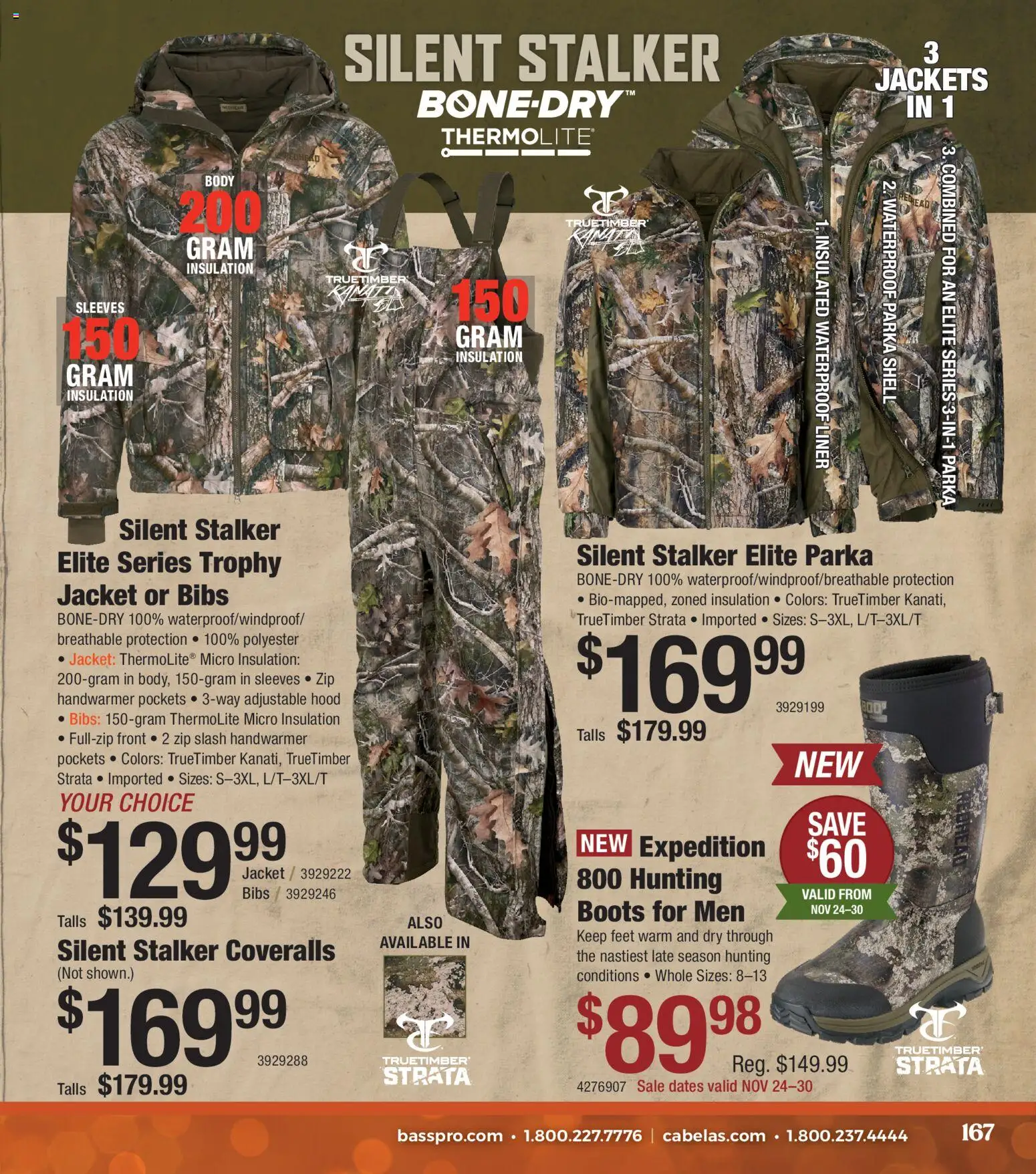 cabelas - Cabela's Christmas Gift Guide 25 - from Saturday 11/01 2025 - page: 167