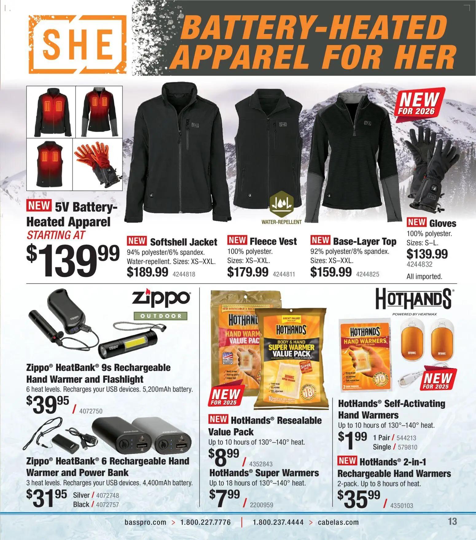 cabelas - Cabela's Ice Fishing 25 - from Saturday 11/01 2025 - page: 13