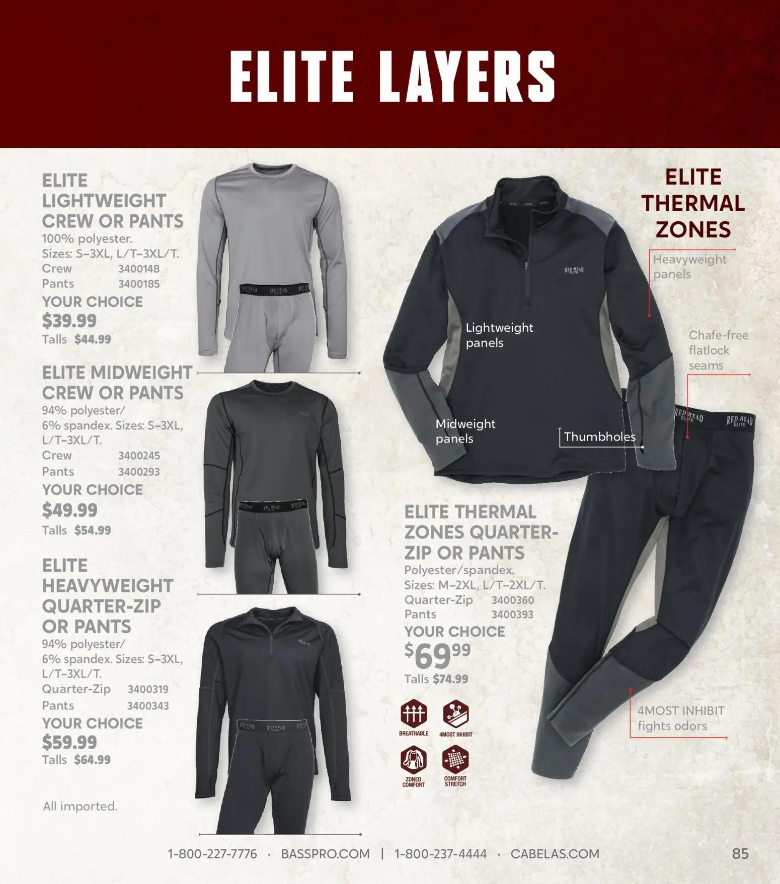 cabelas - Cabela's Winter Clothing 25 - from Thursday 11/20 2025 - page: 85