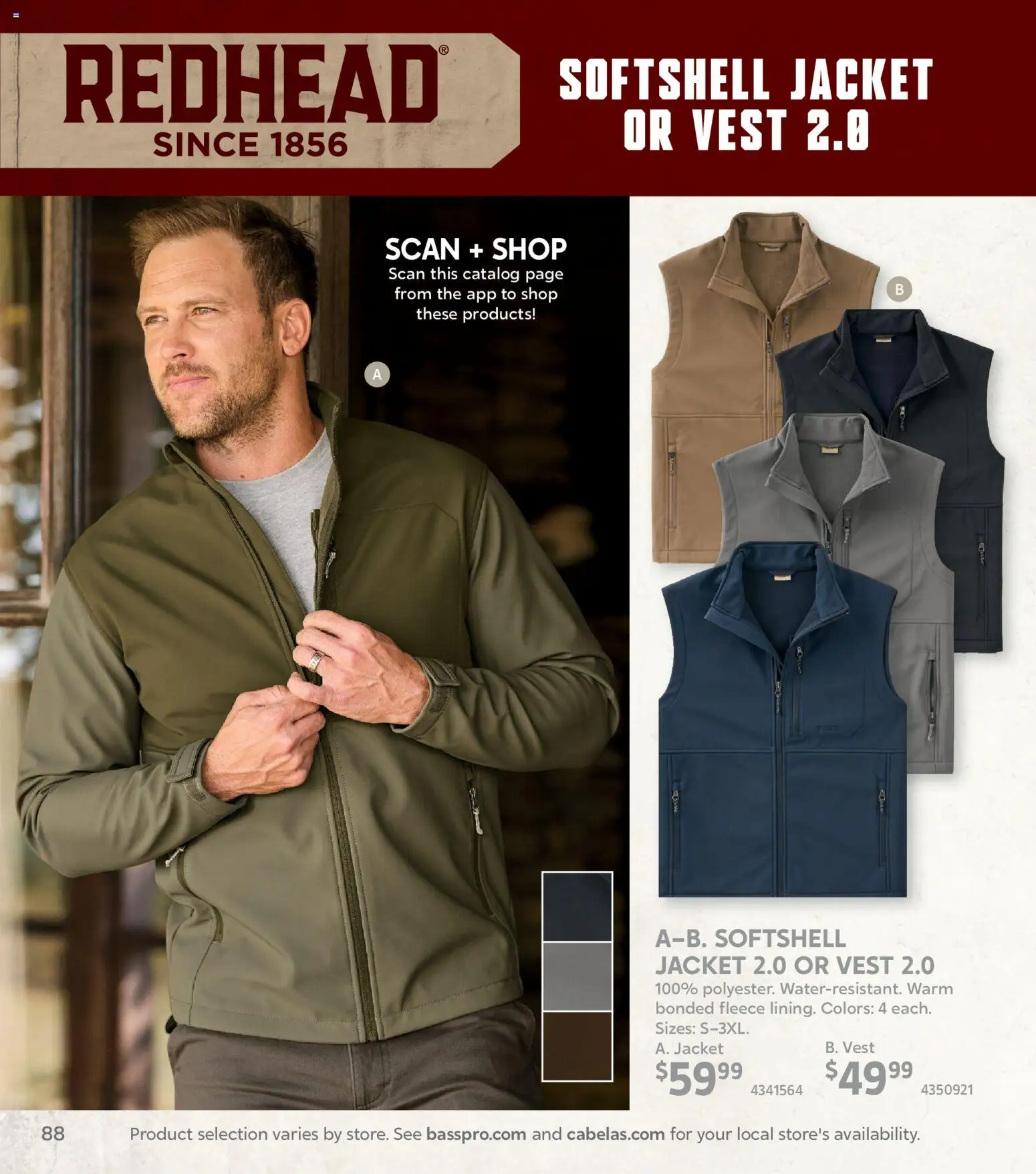 cabelas - Cabela's Winter Clothing 25 - from Thursday 11/20 2025 - page: 88