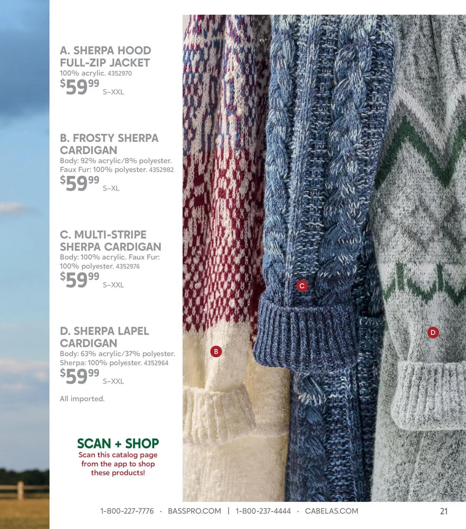 cabelas - Cabela's Winter Clothing 25 - from Thursday 11/20 2025 - page: 21