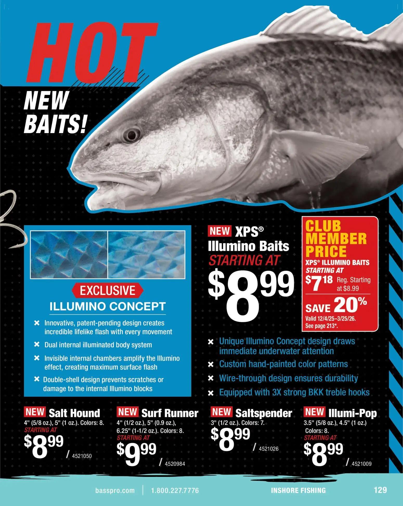 cabelas - Cabela's Saltwater Specialist 26 - from Monday 12/15 2025 - page: 129