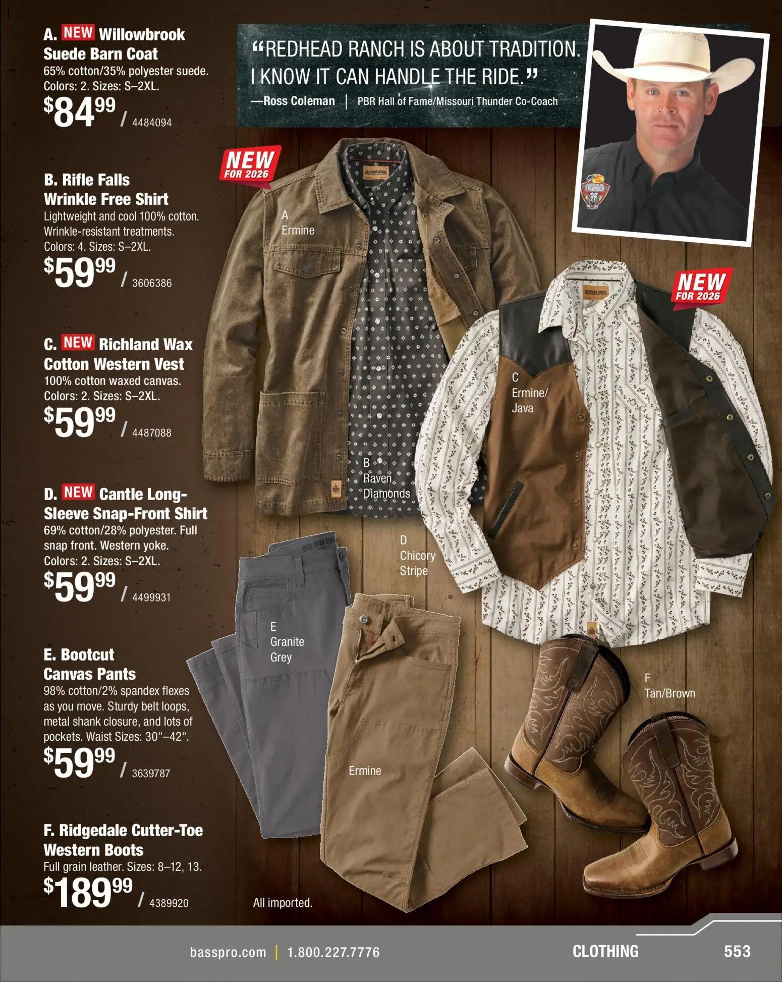 cabelas - Cabela's Spring Fishing Master 26 - from Thursday 01/22 2026 - page: 553