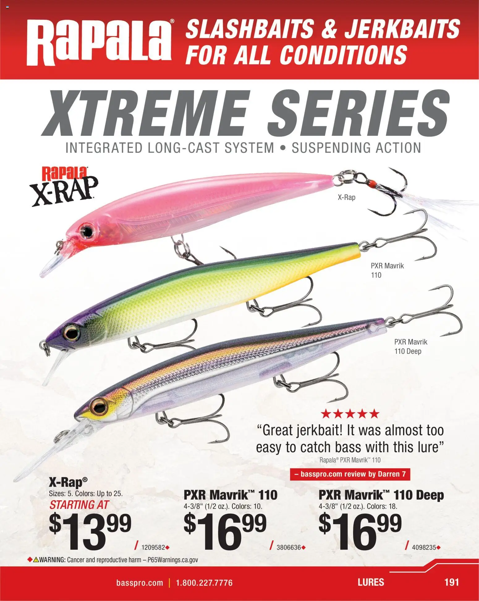cabelas - Cabela's Spring Fishing Master 26 - from Thursday 01/22 2026 - page: 191