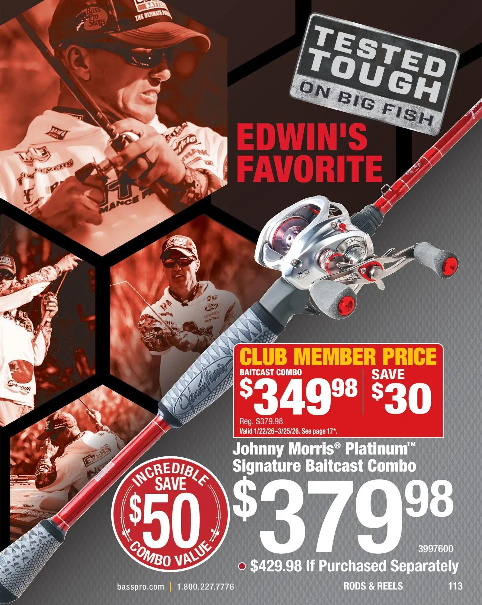 cabelas - Cabela's Spring Fishing Master 26 - from Thursday 01/22 2026 - page: 113