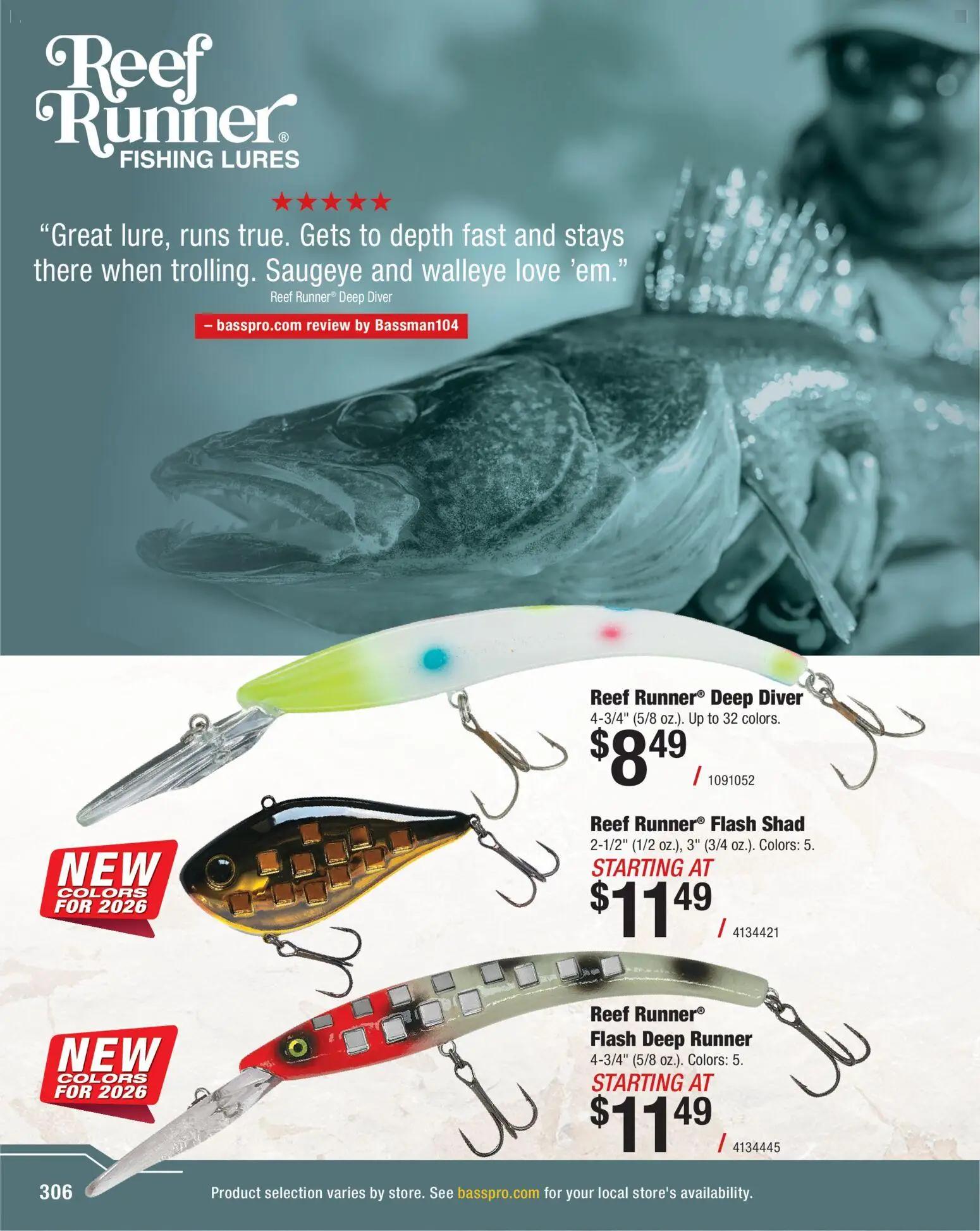 cabelas - Cabela's Spring Fishing Master 26 - from Thursday 01/22 2026 - page: 306