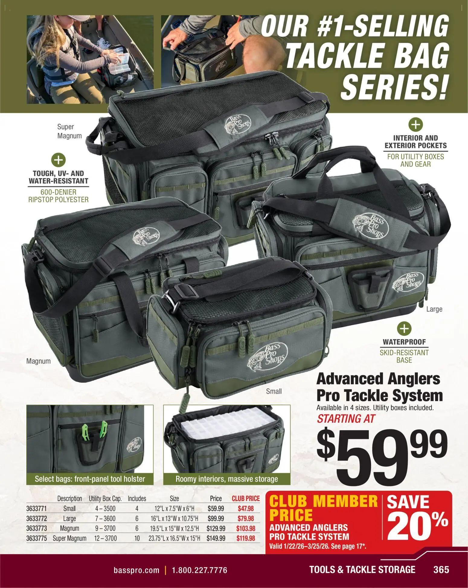 cabelas - Cabela's Spring Fishing Master 26 - from Thursday 01/22 2026 - page: 365