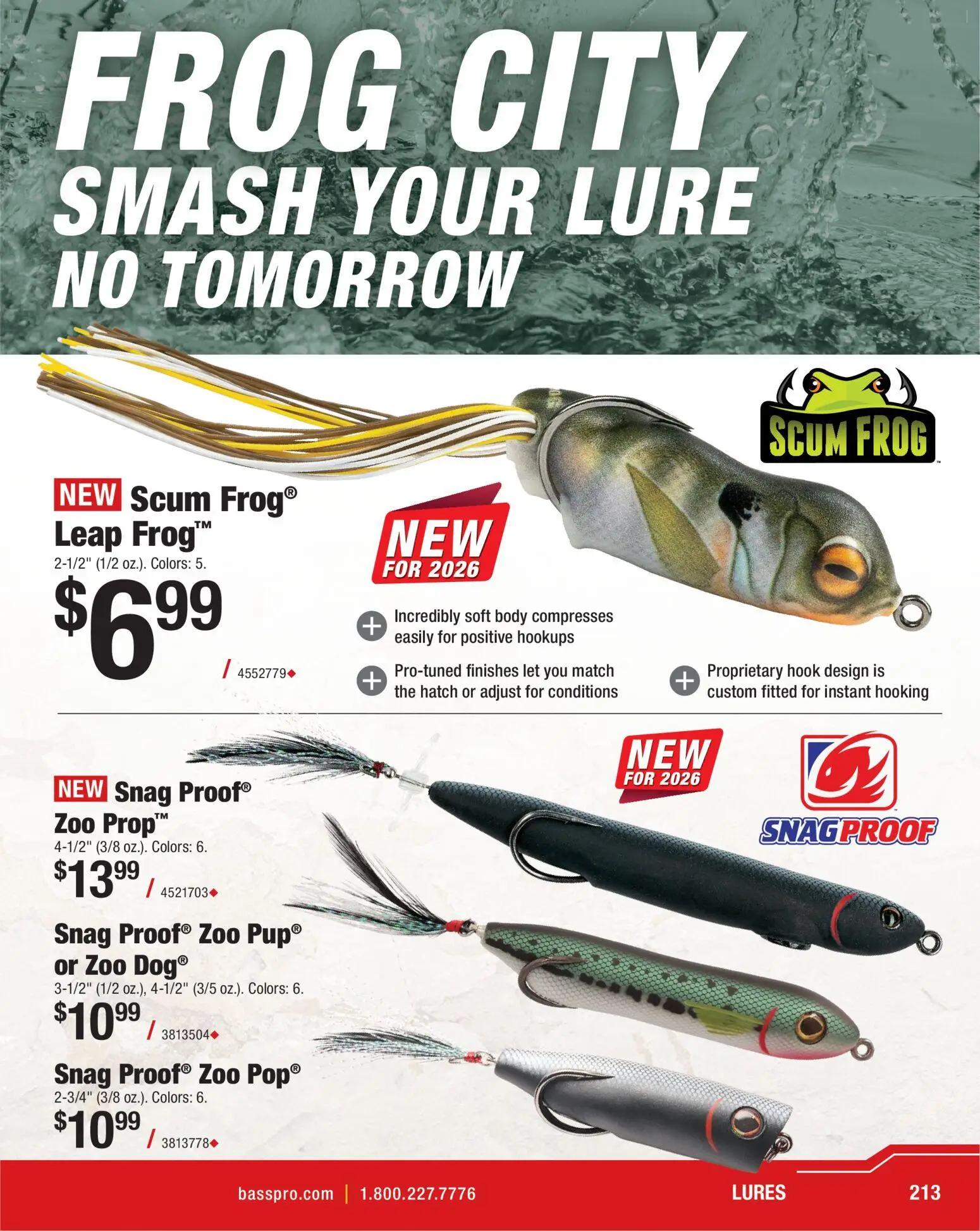 cabelas - Cabela's Spring Fishing Master 26 - from Thursday 01/22 2026 - page: 213
