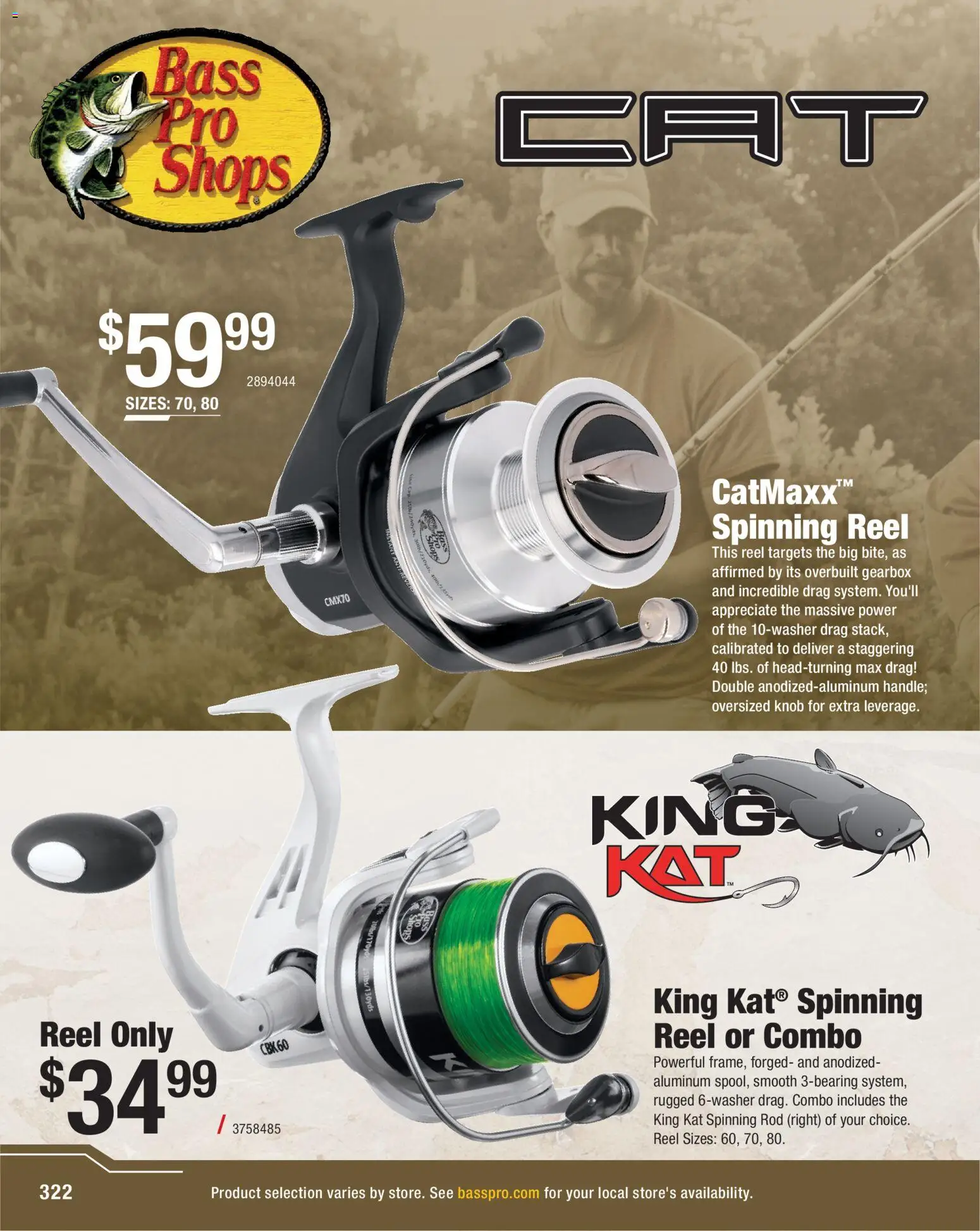 cabelas - Cabela's Spring Fishing Master 26 - from Thursday 01/22 2026 - page: 322